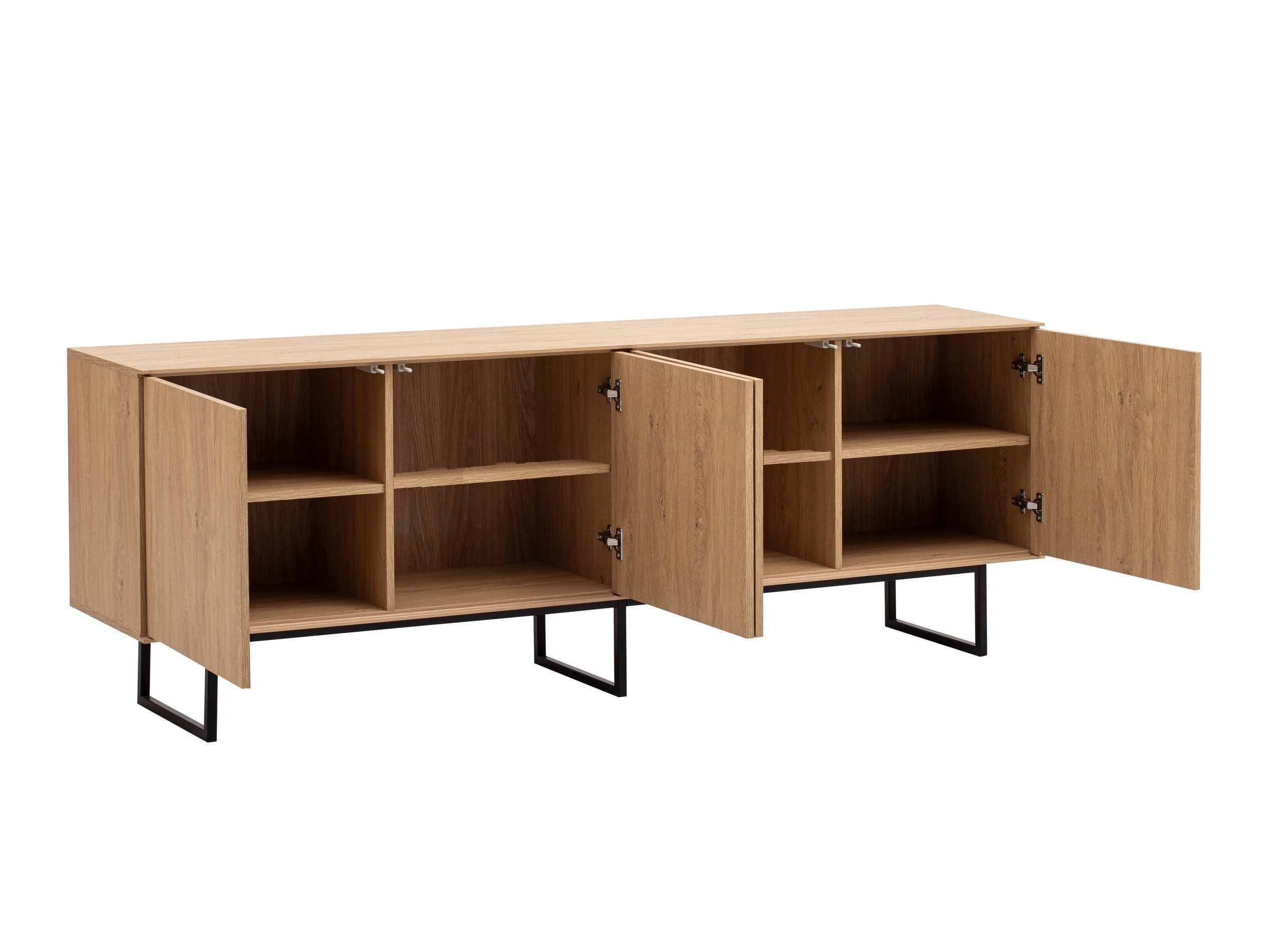 Conjunto para sala de estar Bentesa 120 (Carvalho)