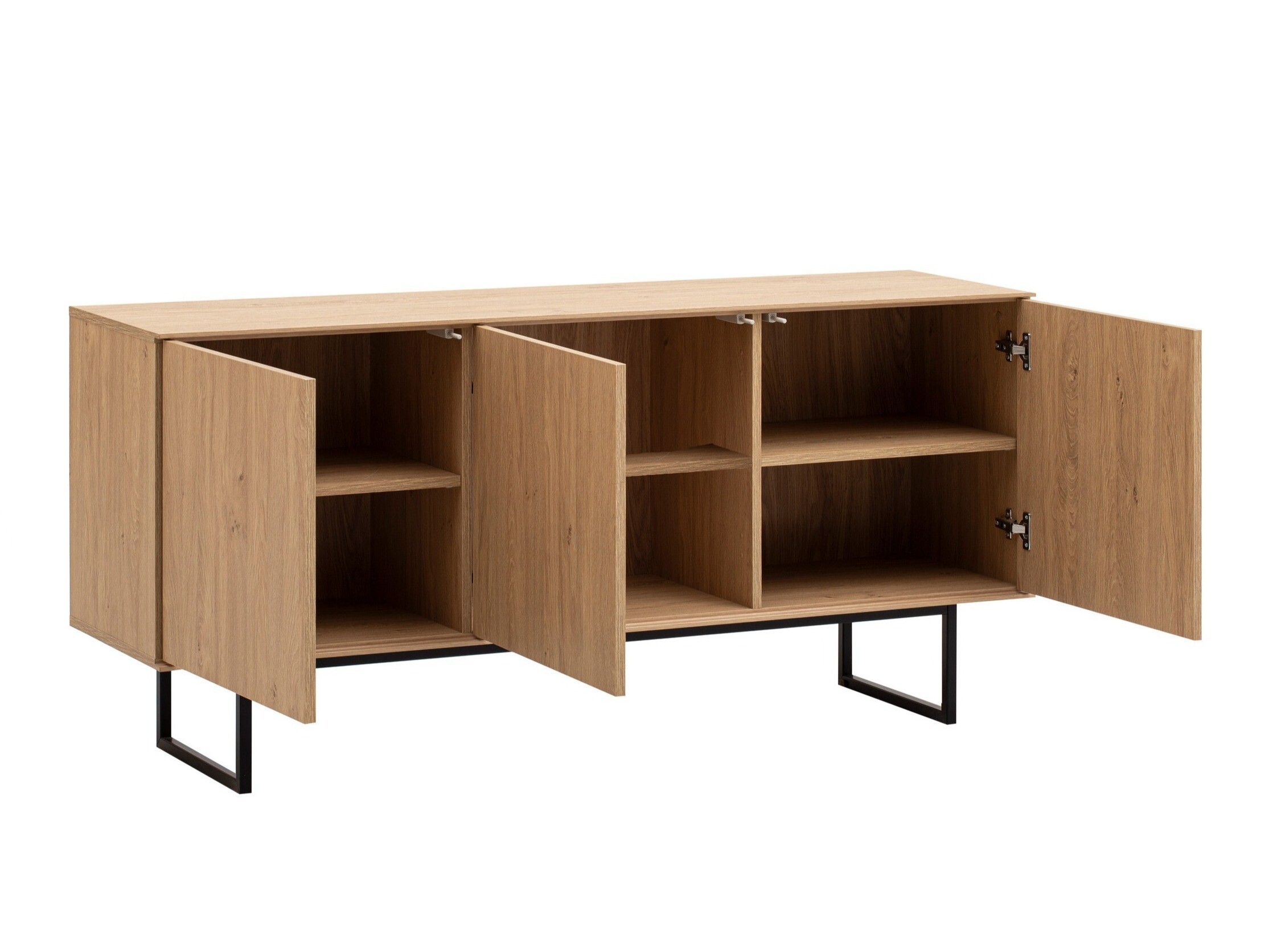 Conjunto para sala de estar Bentesa 124 (Carvalho)