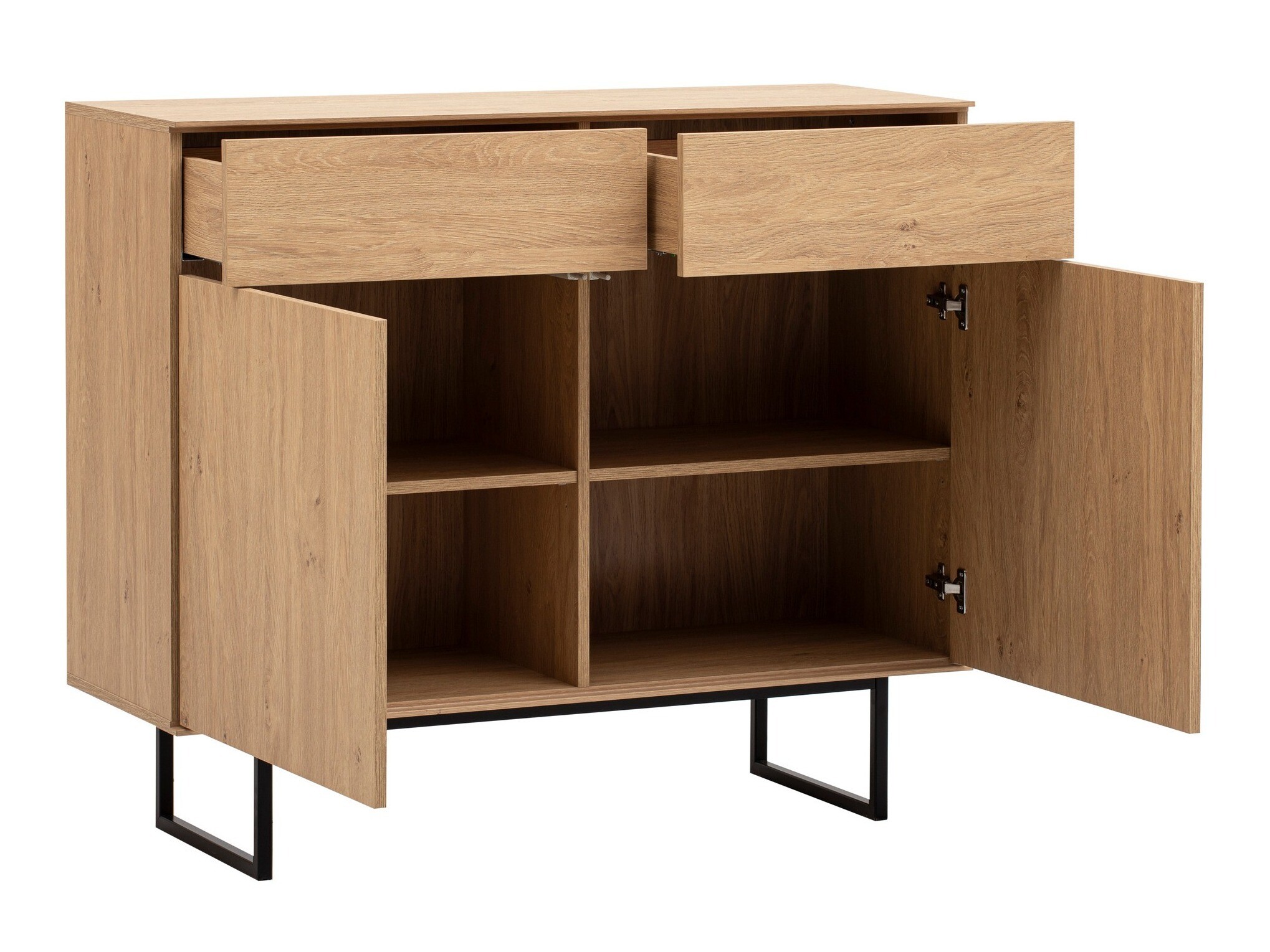 Conjunto para sala de estar Bentesa 127 (Carvalho)