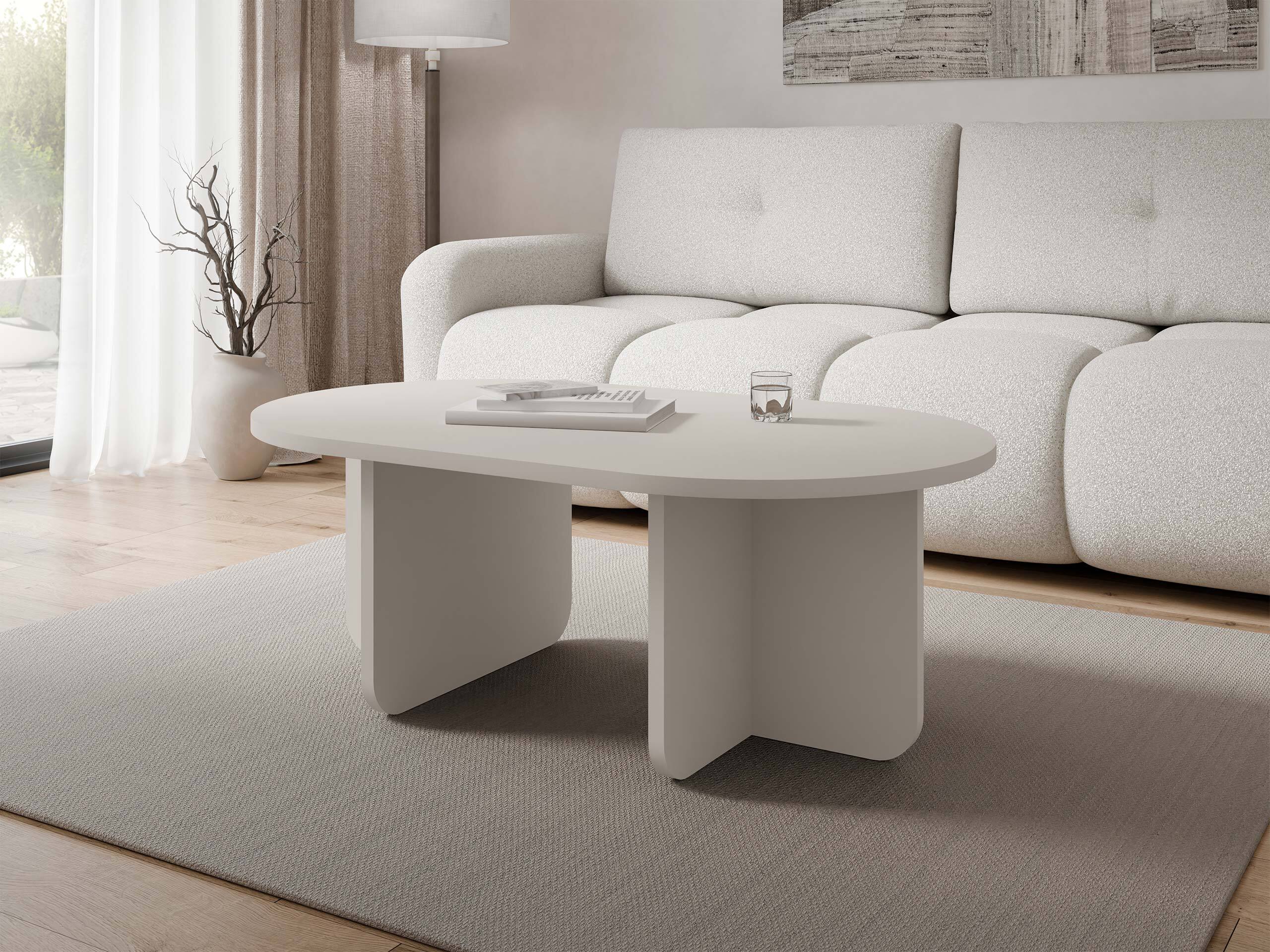 Mesa de centro Comfivo Humar (Bege)