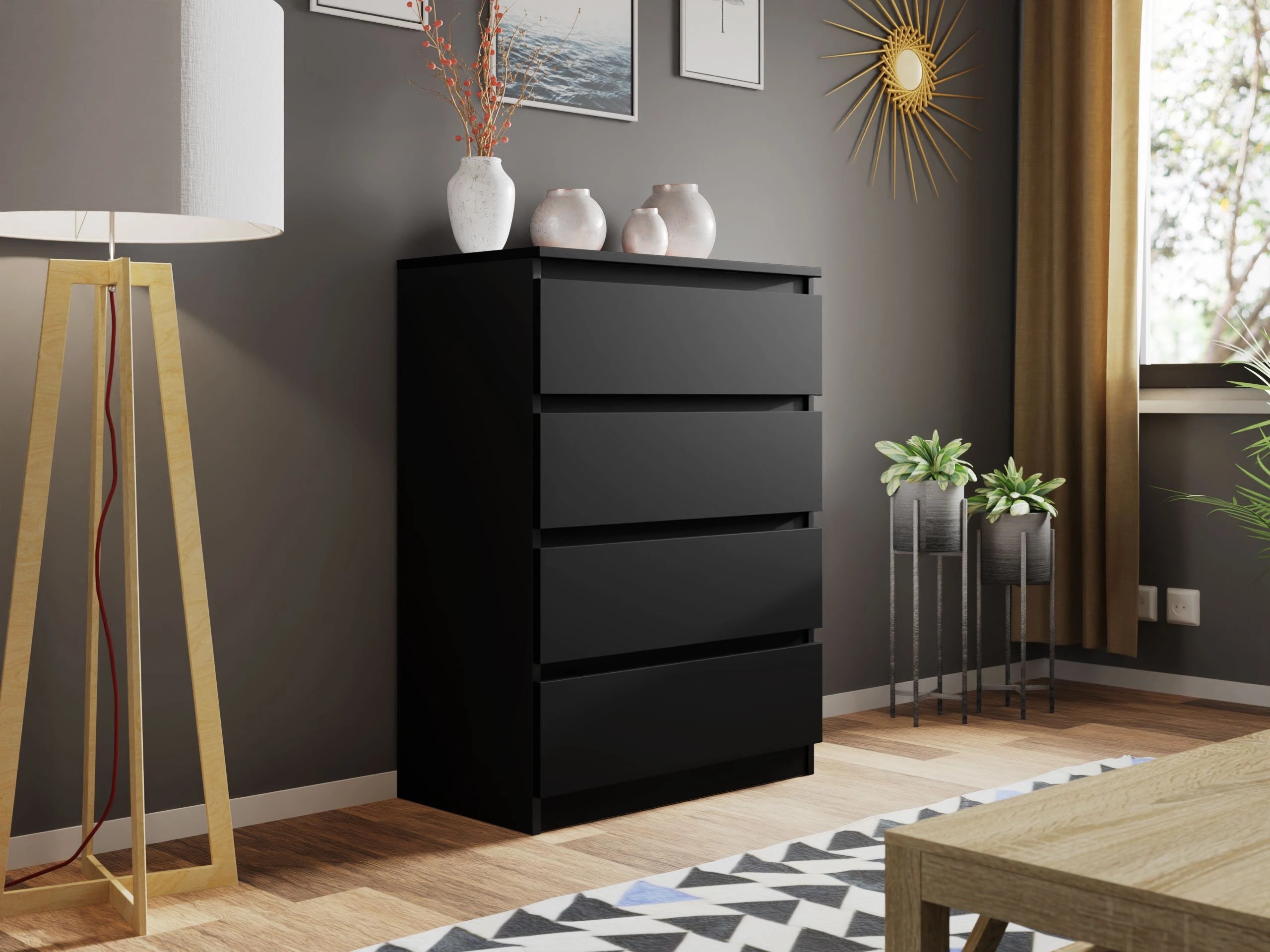 Cómoda Comfivo Structor I (Preto)