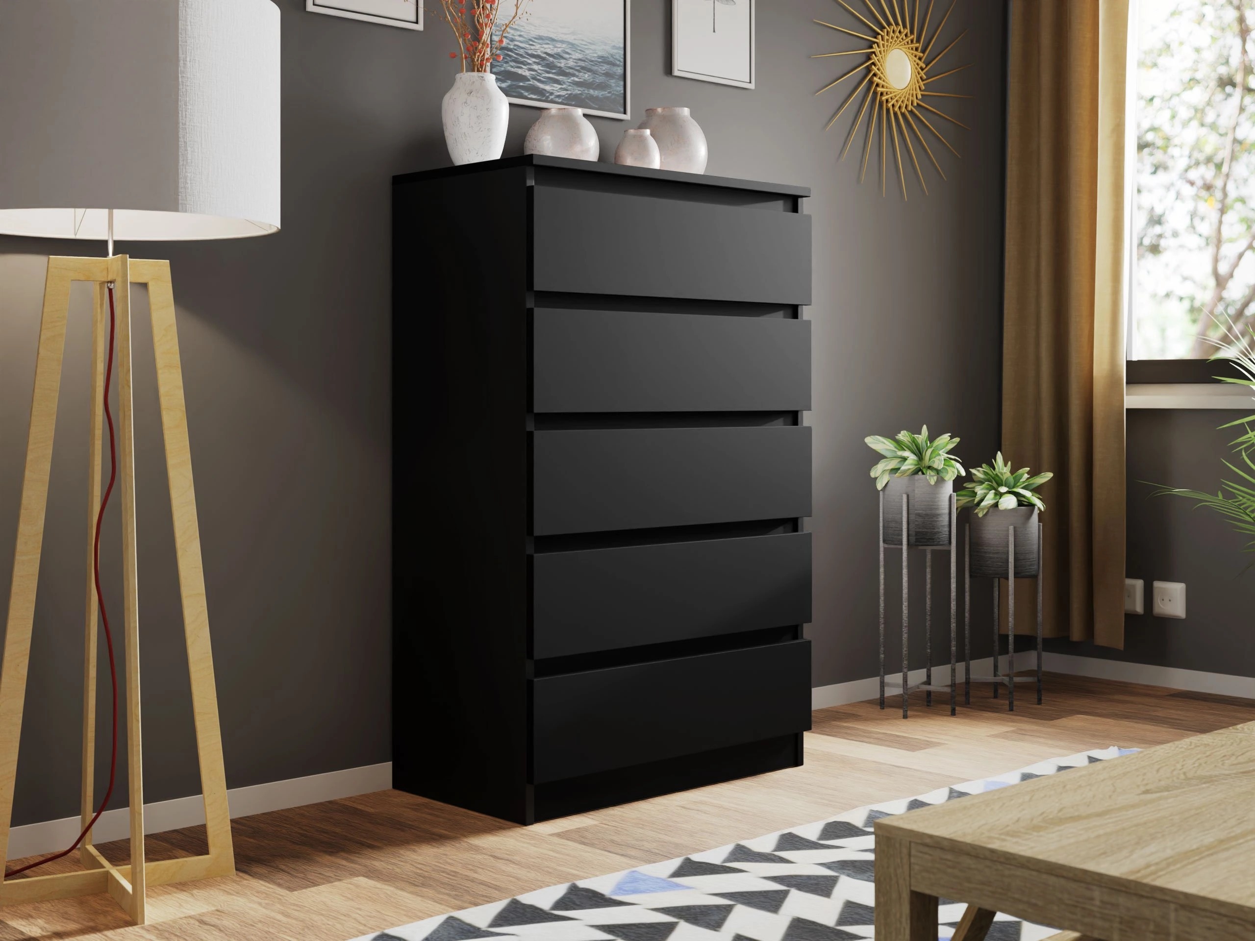 Cómoda Comfivo Structor IV (Preto)