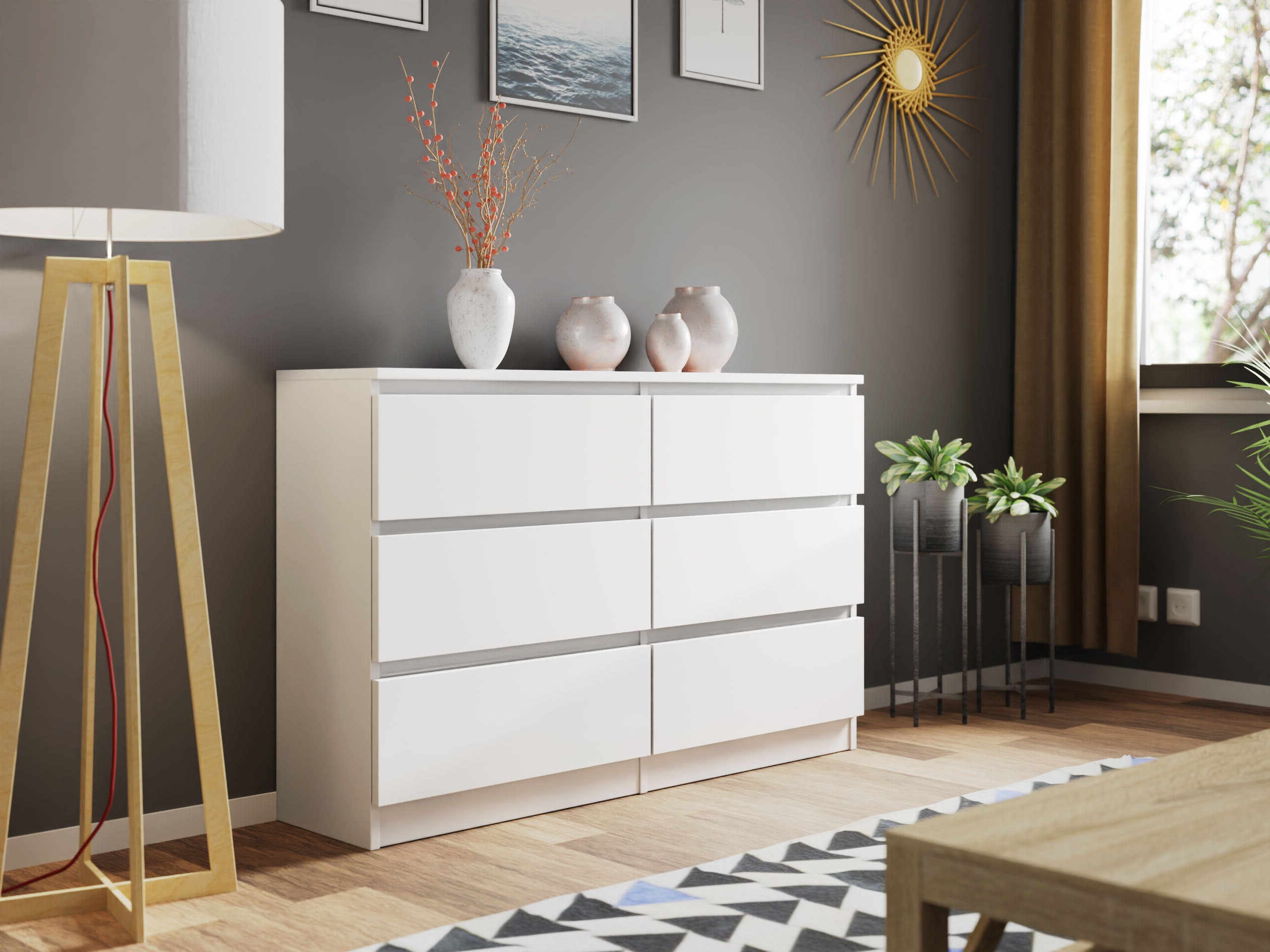 Cómoda Comfivo Structor V (Branco)