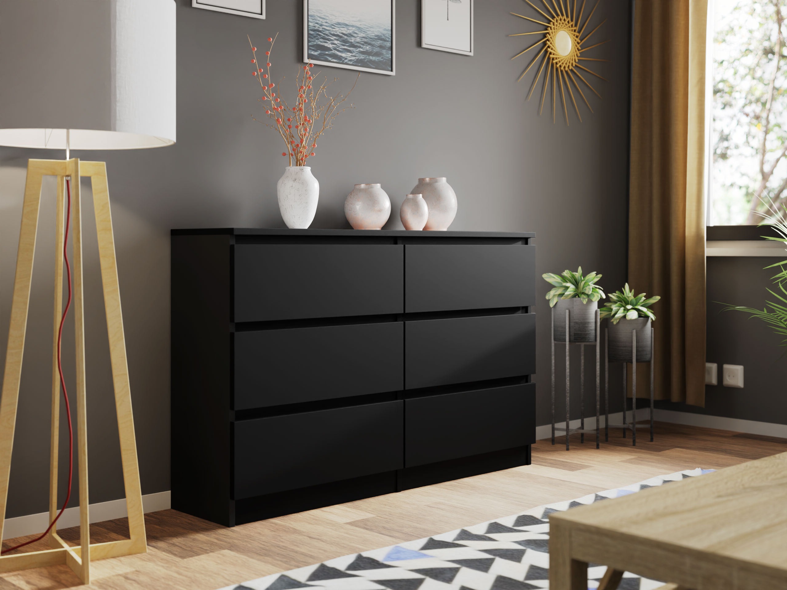 Cómoda Comfivo Structor V (Preto)