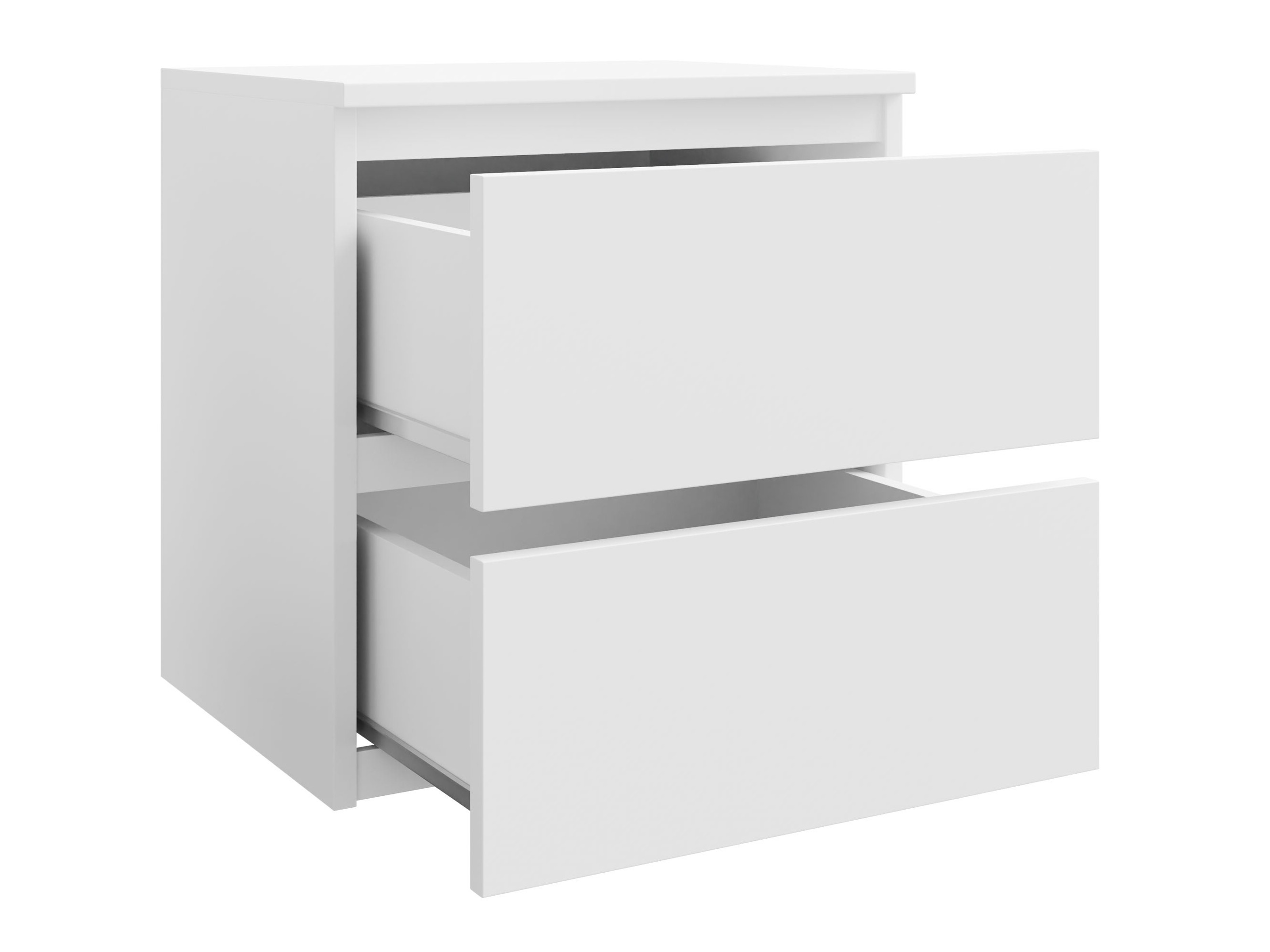 Mesa de cabeceira Comfivo Structor I (Branco)