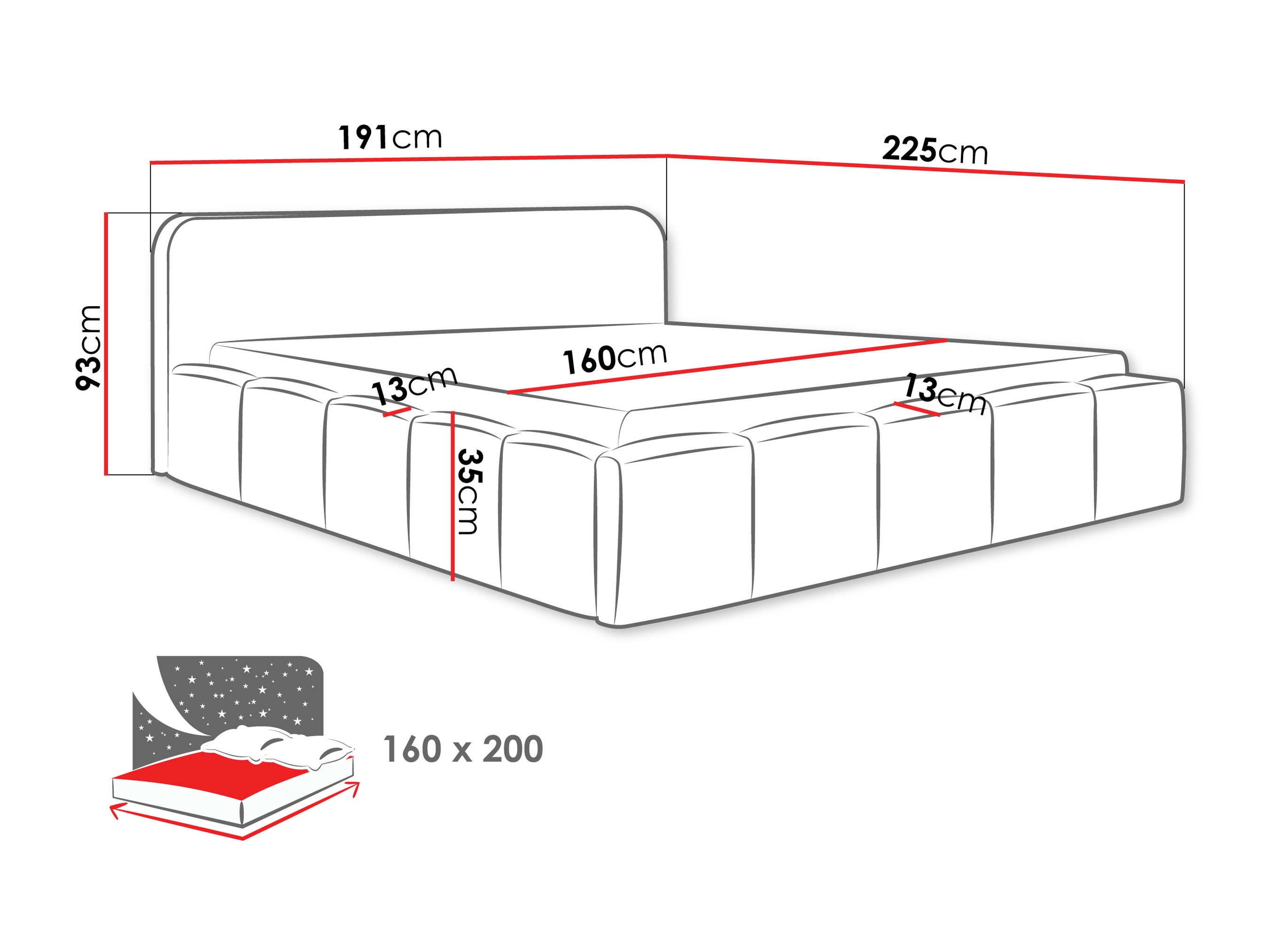 Cama TrendyNest Orata (Lambi 01)
