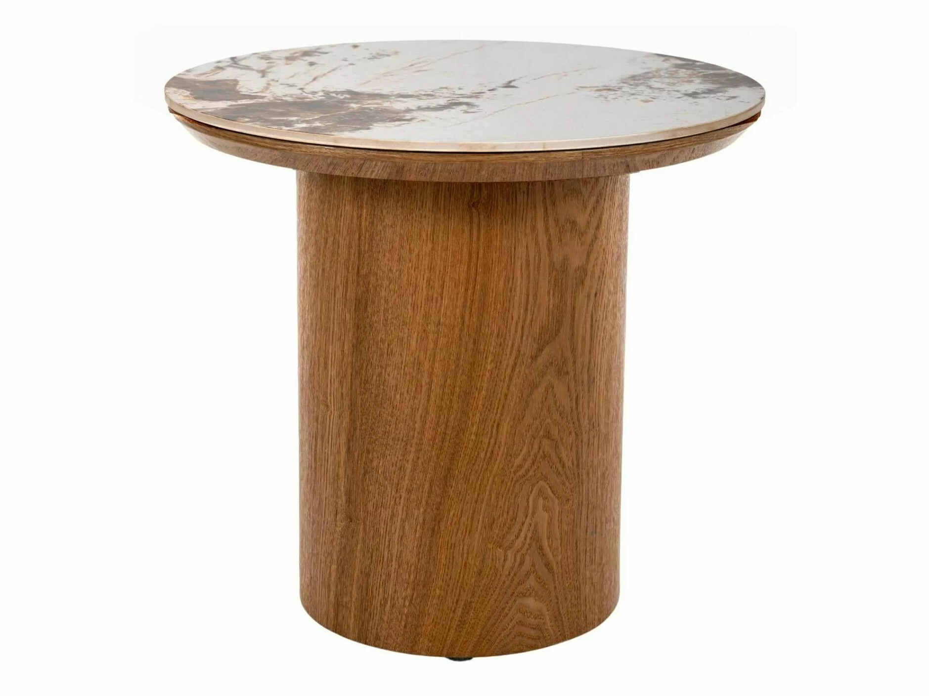 Mesa de apoio Detroit 1058 (Pedra Padrão + Carvalho)