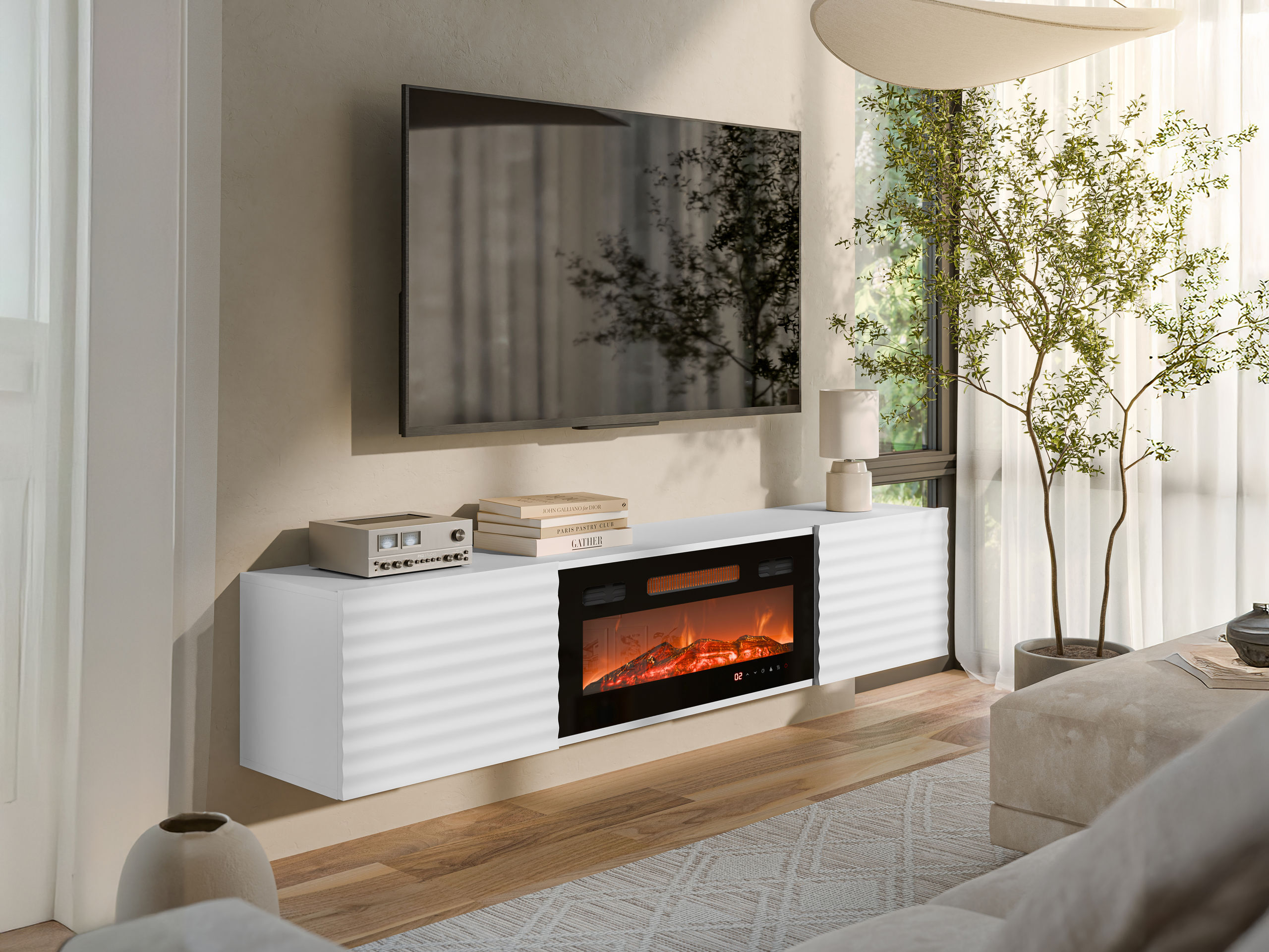 Móvel de TV Charlotte 206 (Branco)