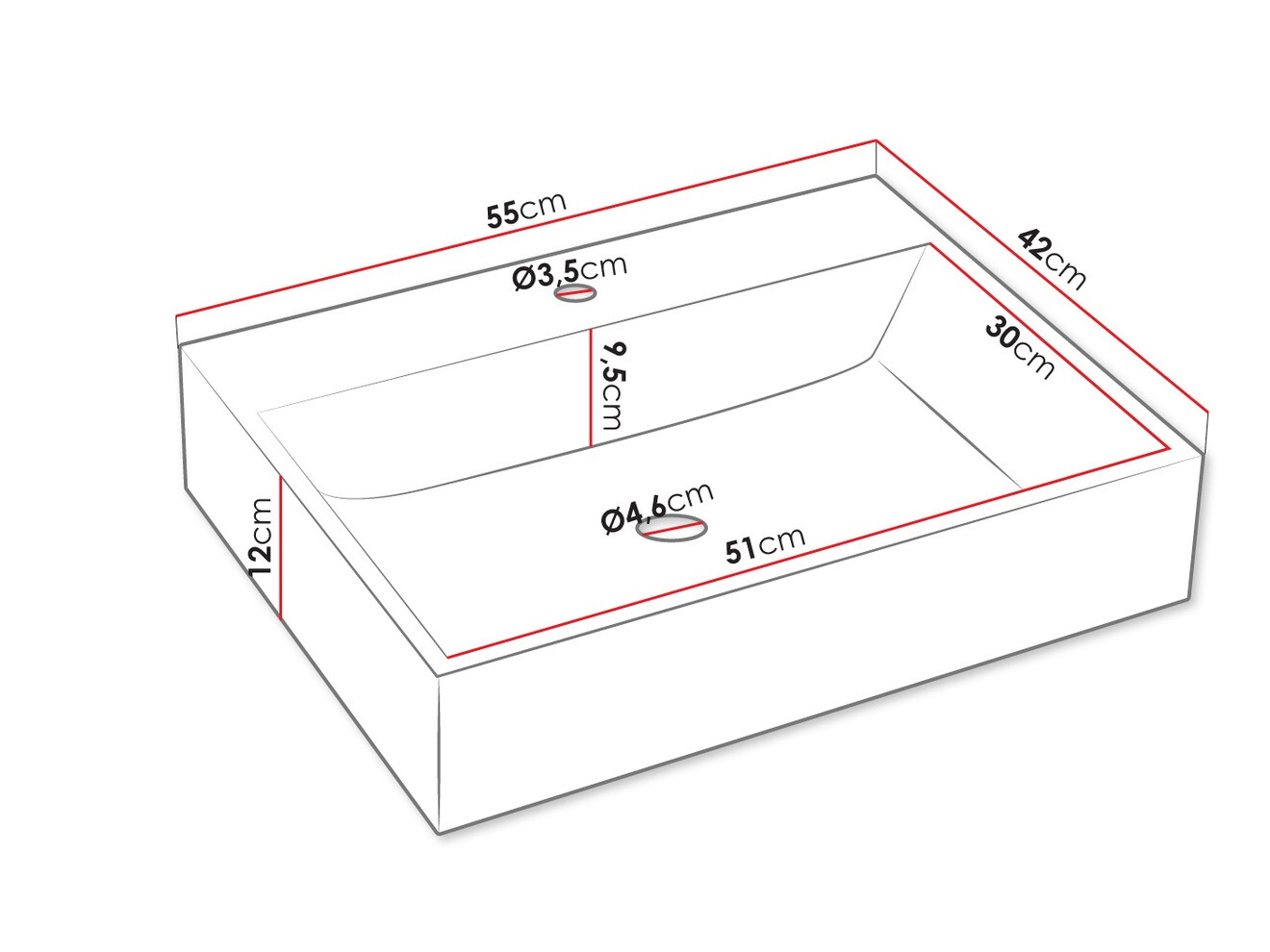 Conjunto para casa de banho SP7270