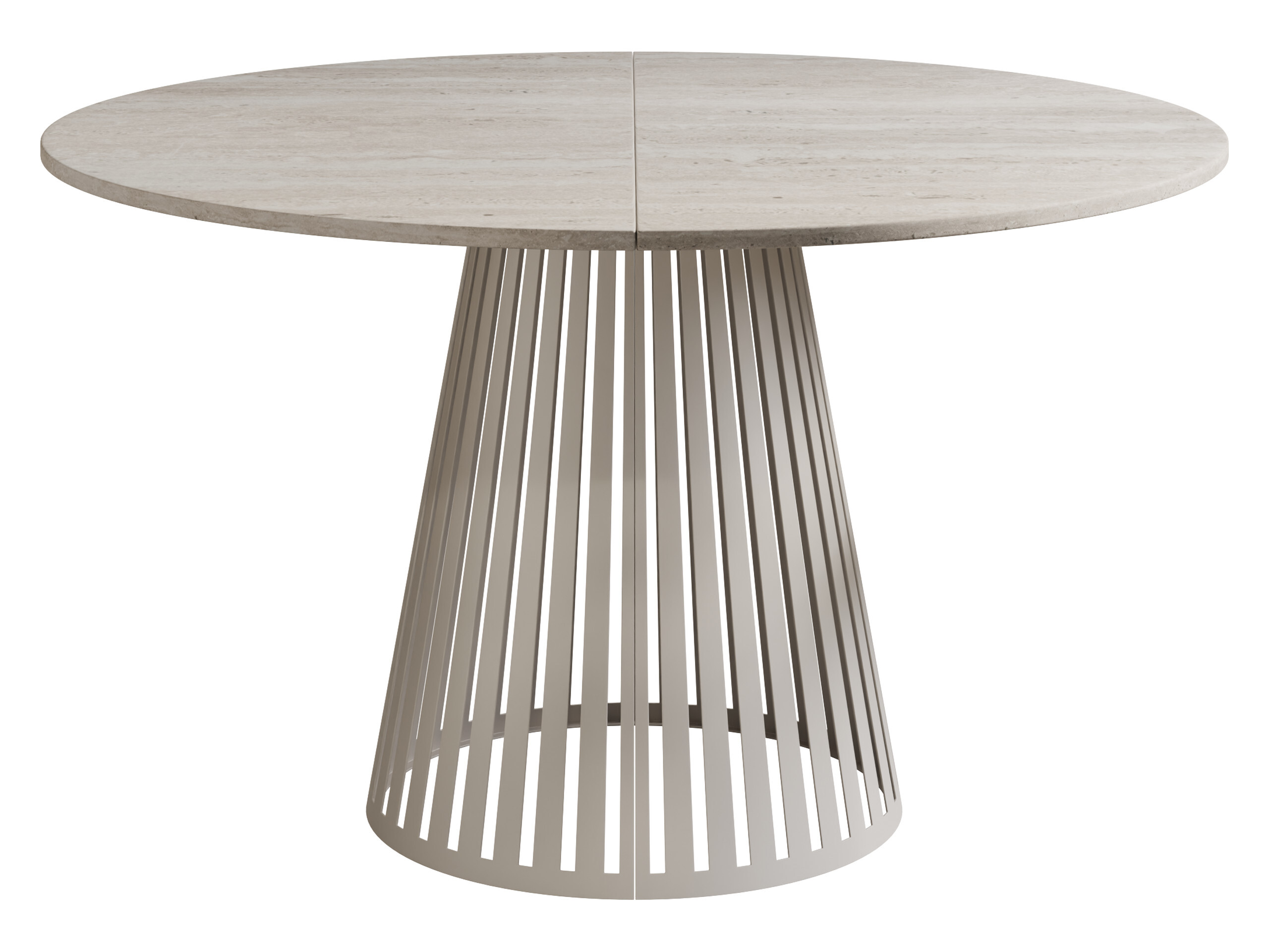 Mesa Prudentia II (Travertino claro + Caxemira)