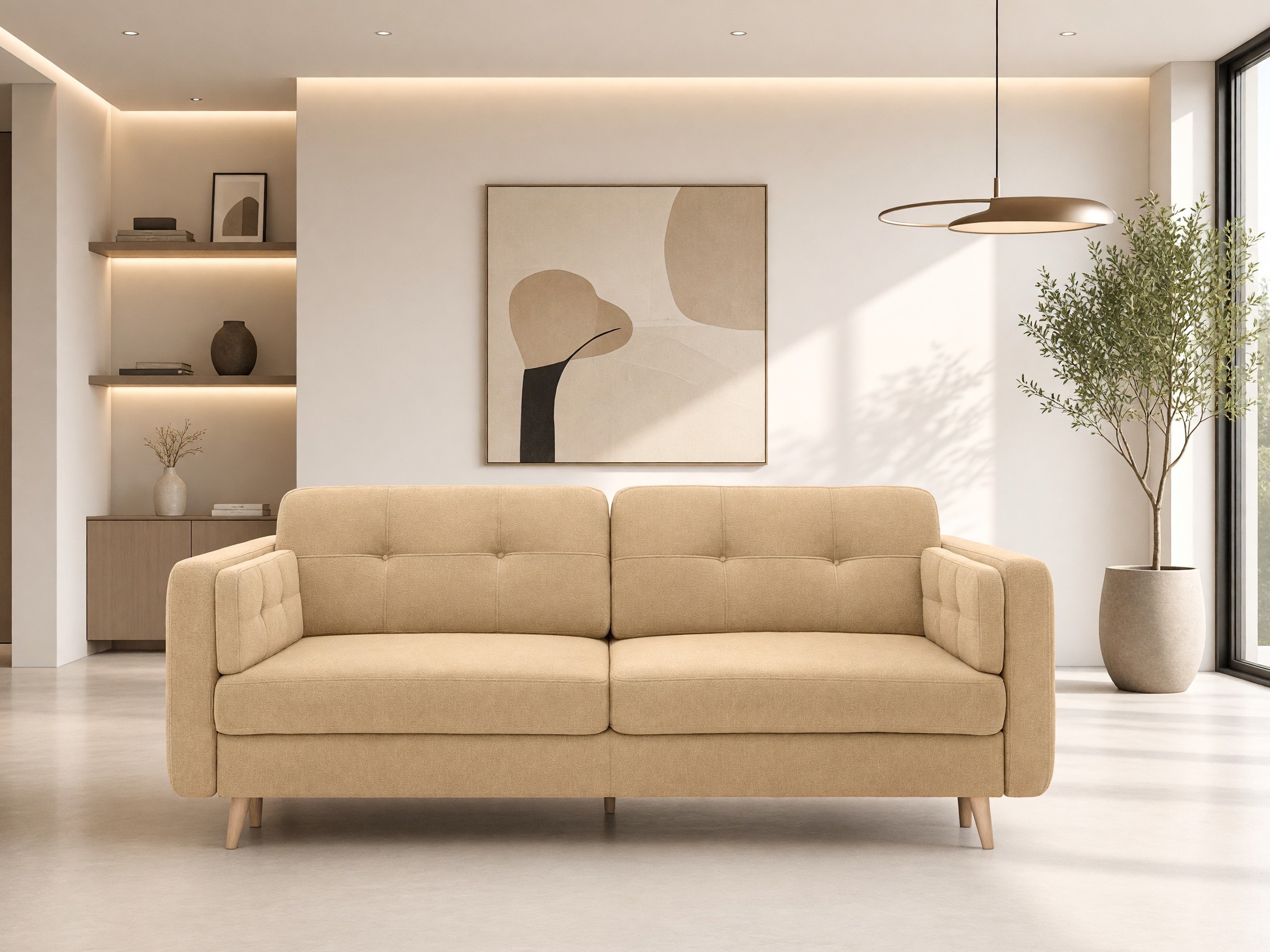 Sofá-cama Boston 765 (Lotus Honey)
