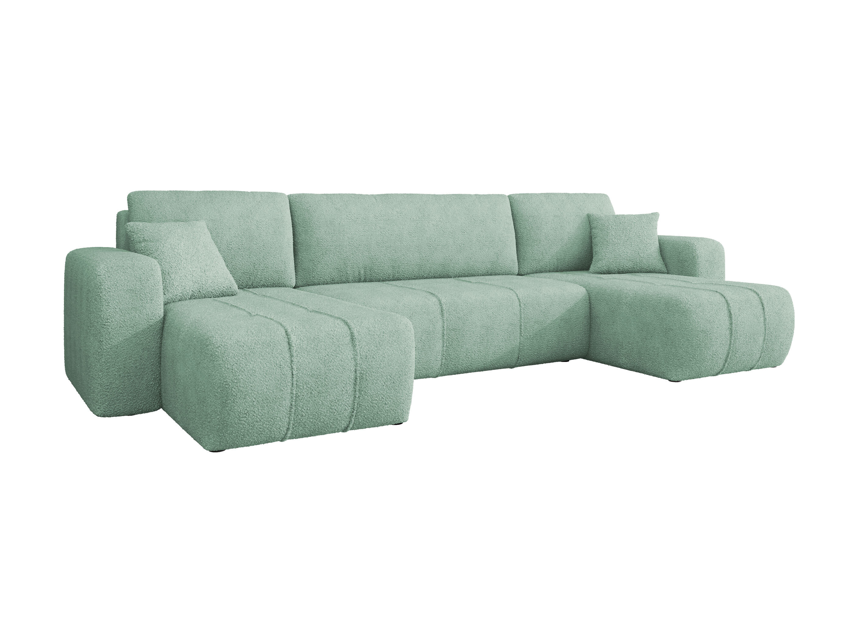 Sofá de canto Comfivo Laurus II (Coral 55)