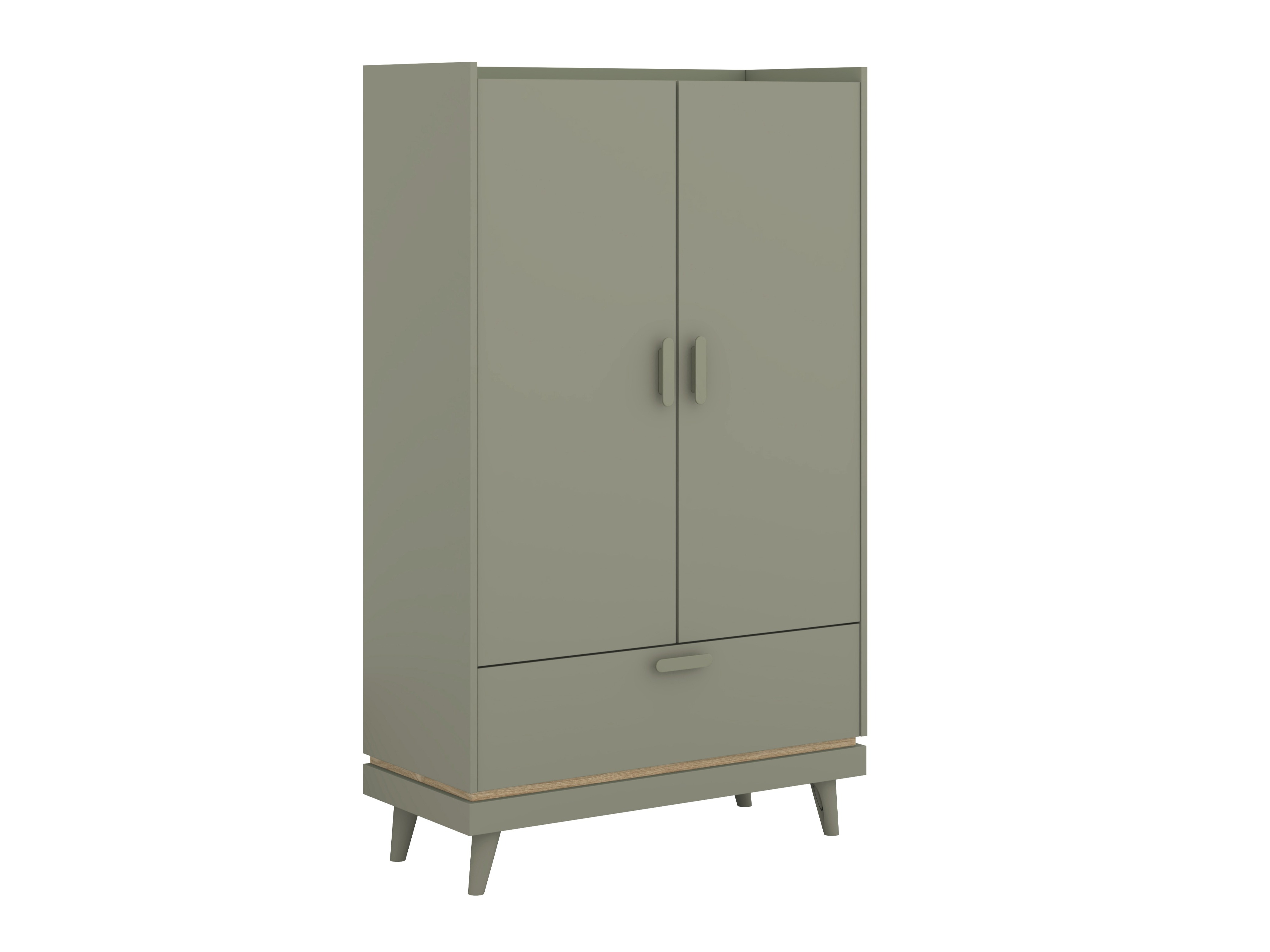 Estante Fertalu 105 (Verde + Carvalho)