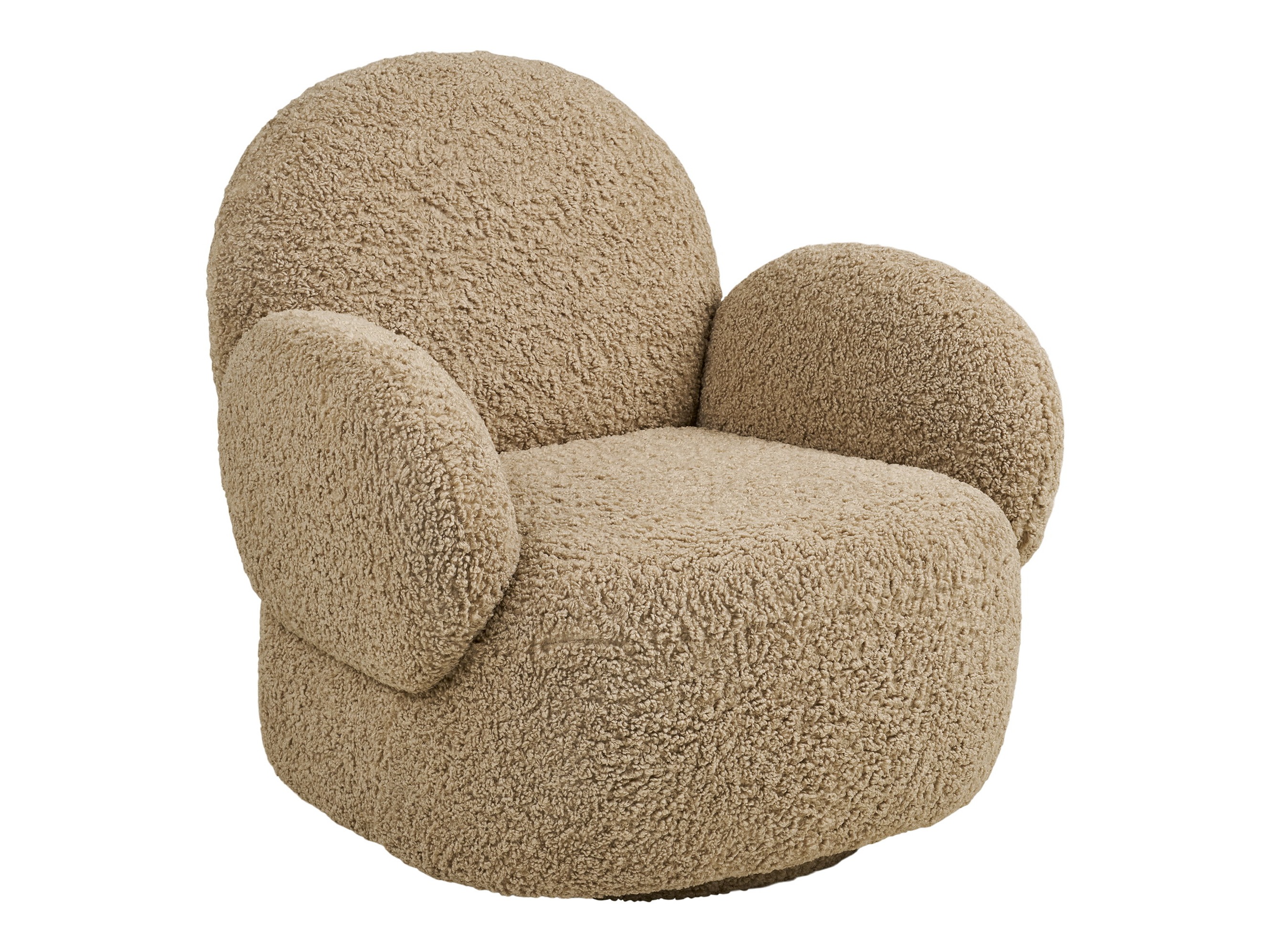 Poltrona Brea 343 (Castanho claro)