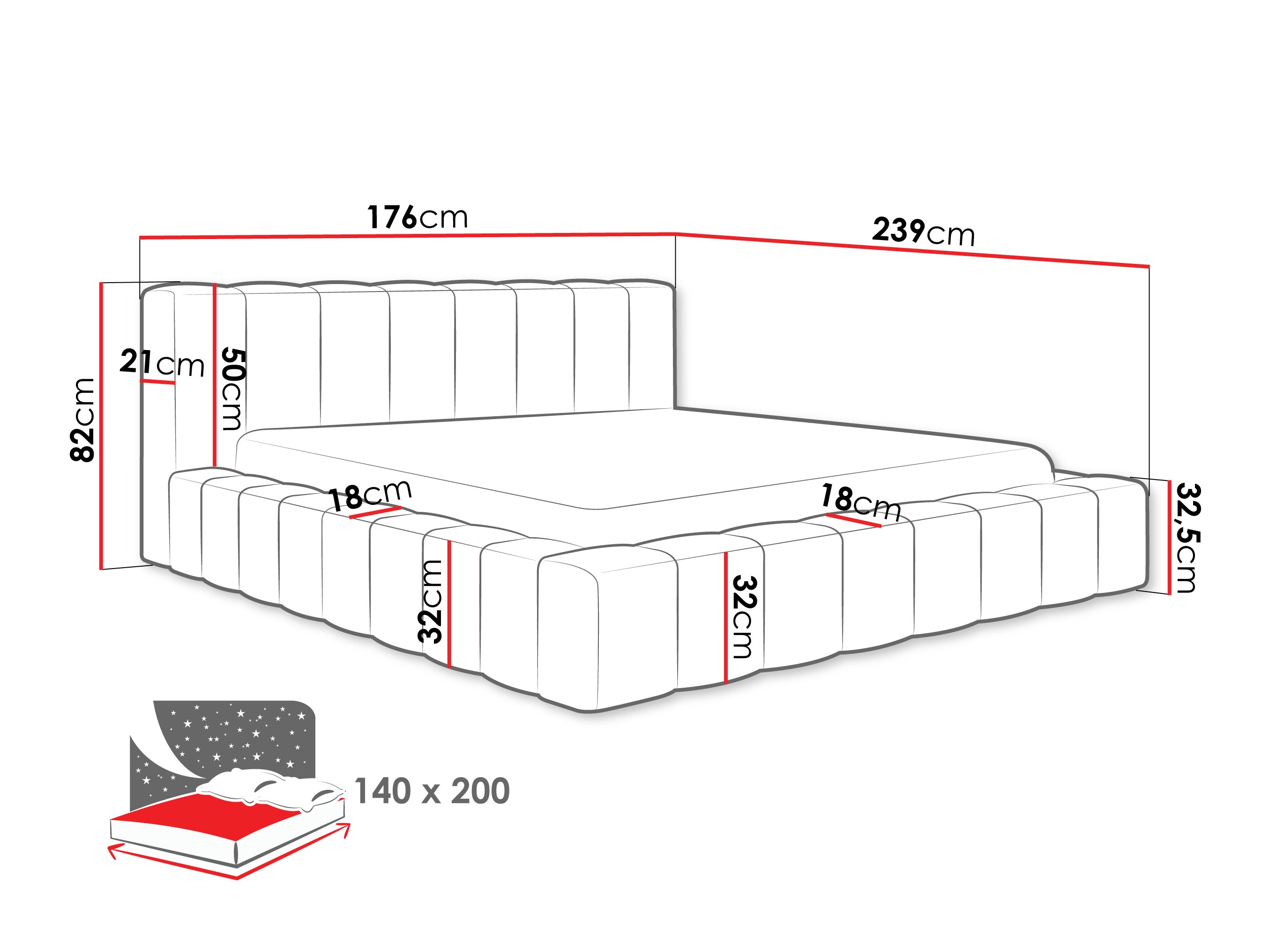 Cama SP7299