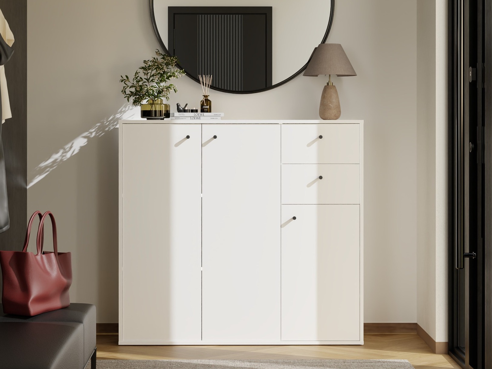 Cómoda Mandeville 407 (Branco)