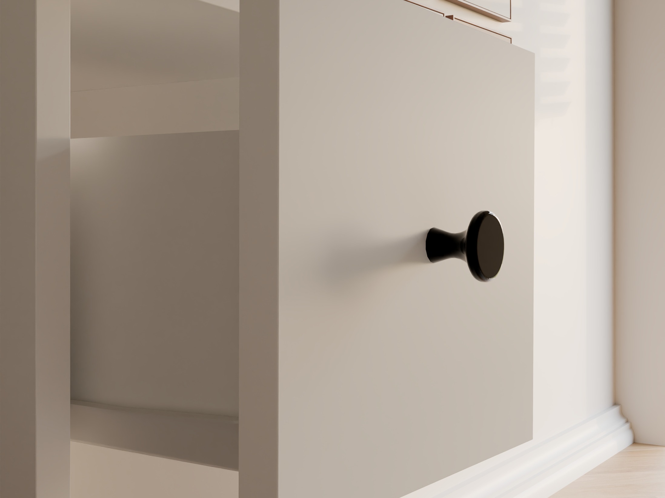 Mesa de cabeceira Mandeville 409 (Branco)