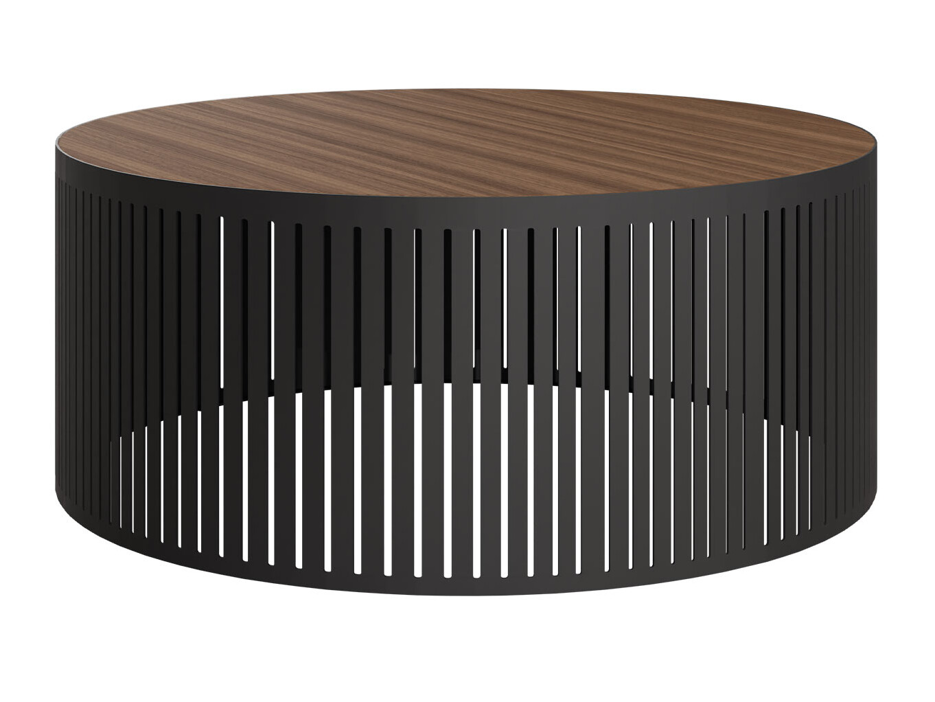 Mesa de centro Prunis I (Nogueira + Preto)
