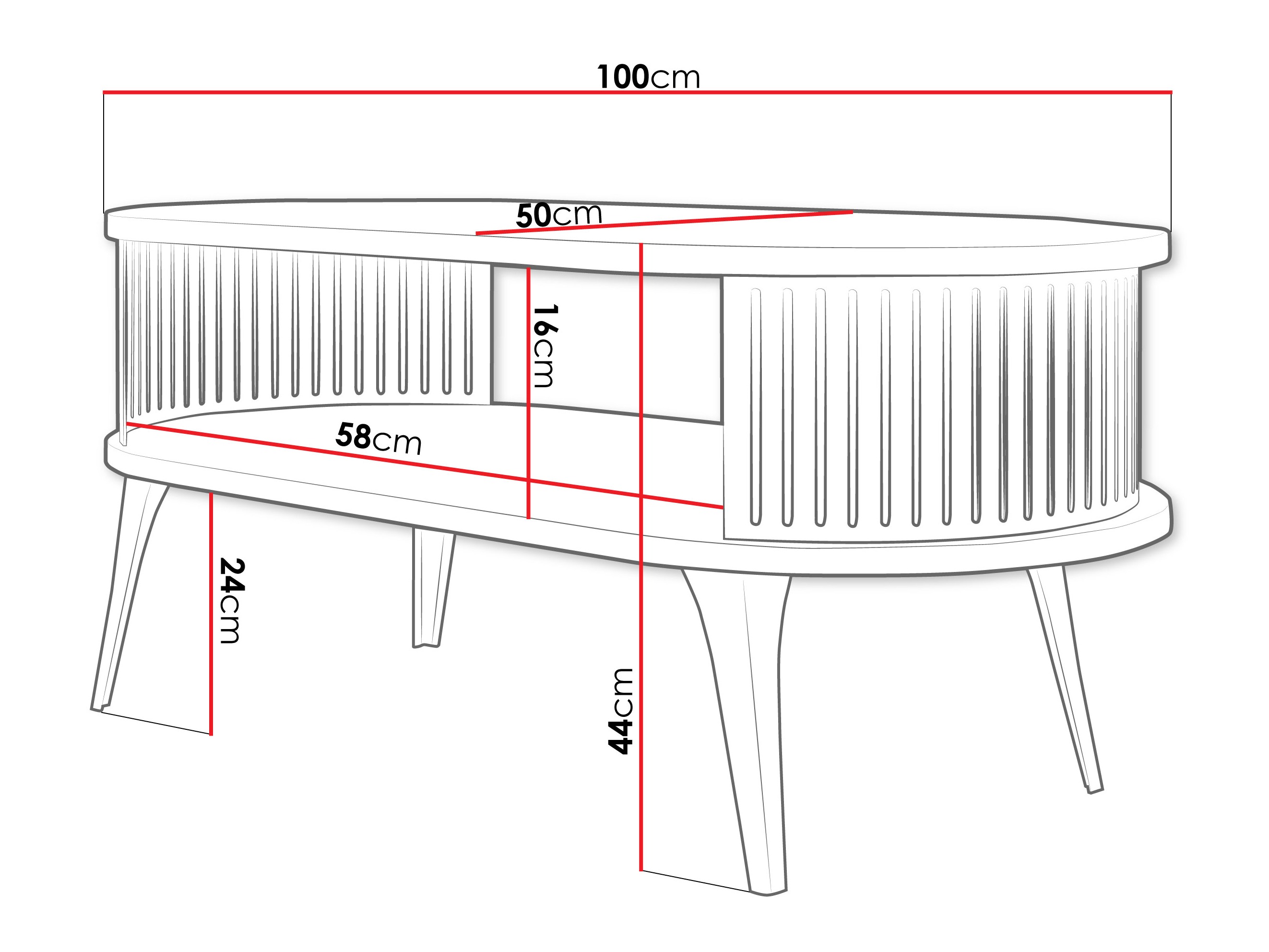 Mesa de centro Sordore 130