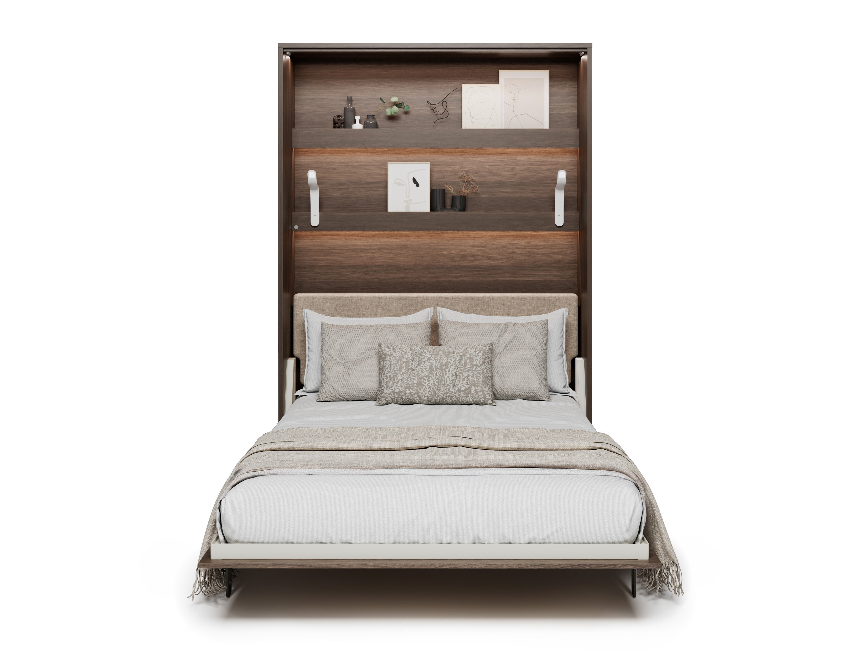 Cama rebatível Concept Lenart IX (Carvalho escuro)