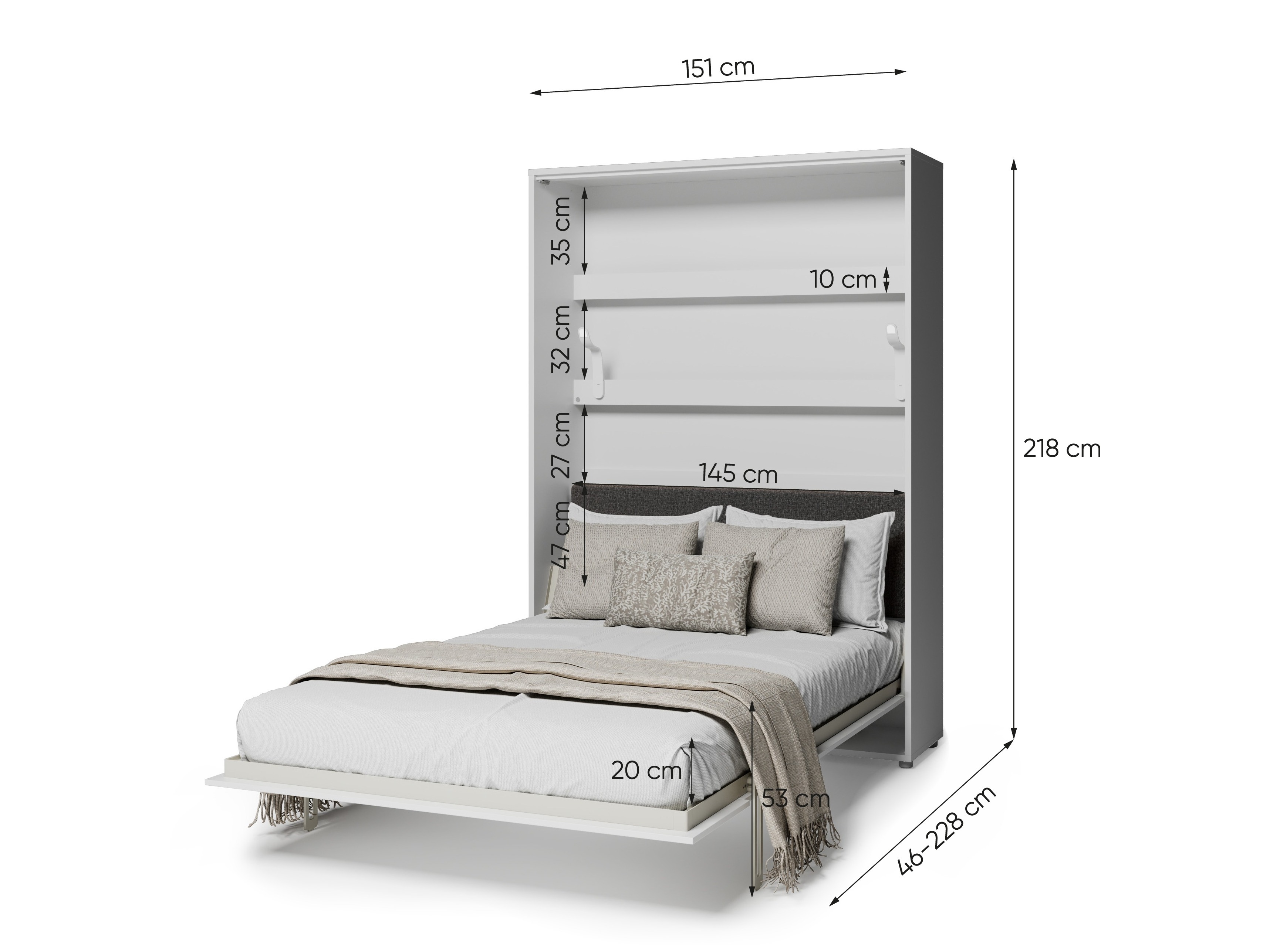 Cama rebatível Concept Lenart XV (Art 82630)