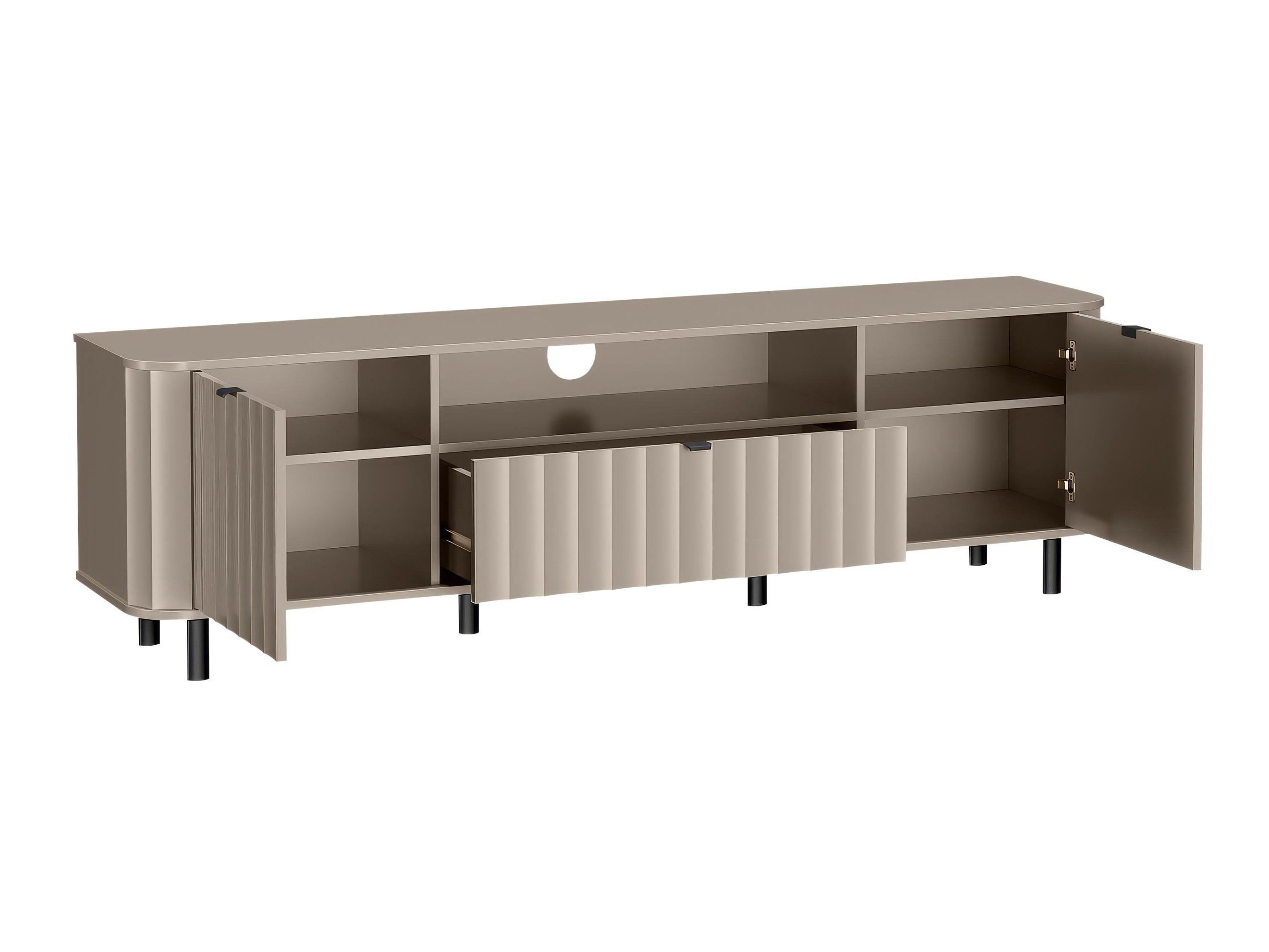 Conjunto para sala de estar Larala 110 (Bege acinzentado)