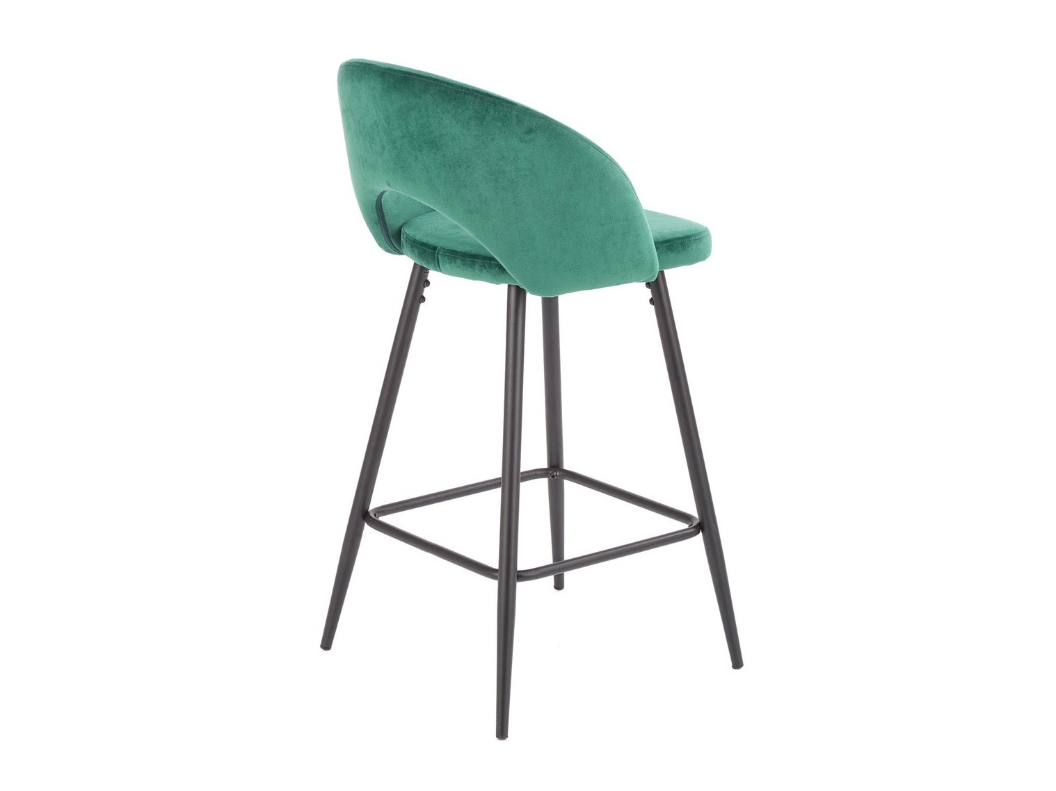 Banco de bar Houston 881 (Verde escuro + Preto)