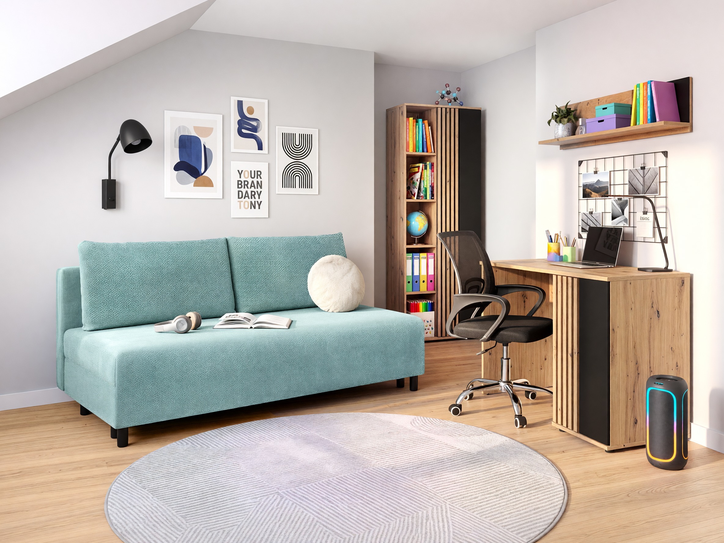 Mesa de escritório Orlnolu 119