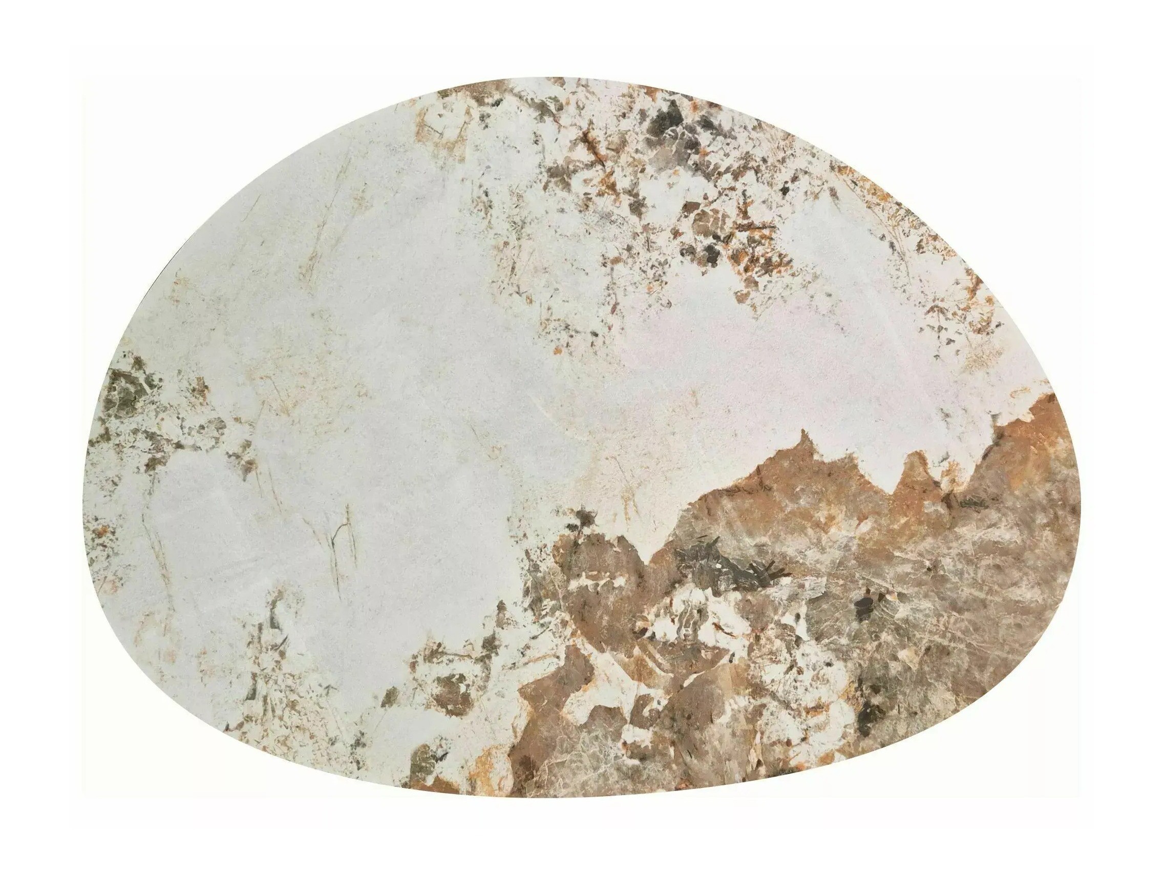 Mesa de centro Detroit 1064 (Padrão de pedra + Nogueira escura)