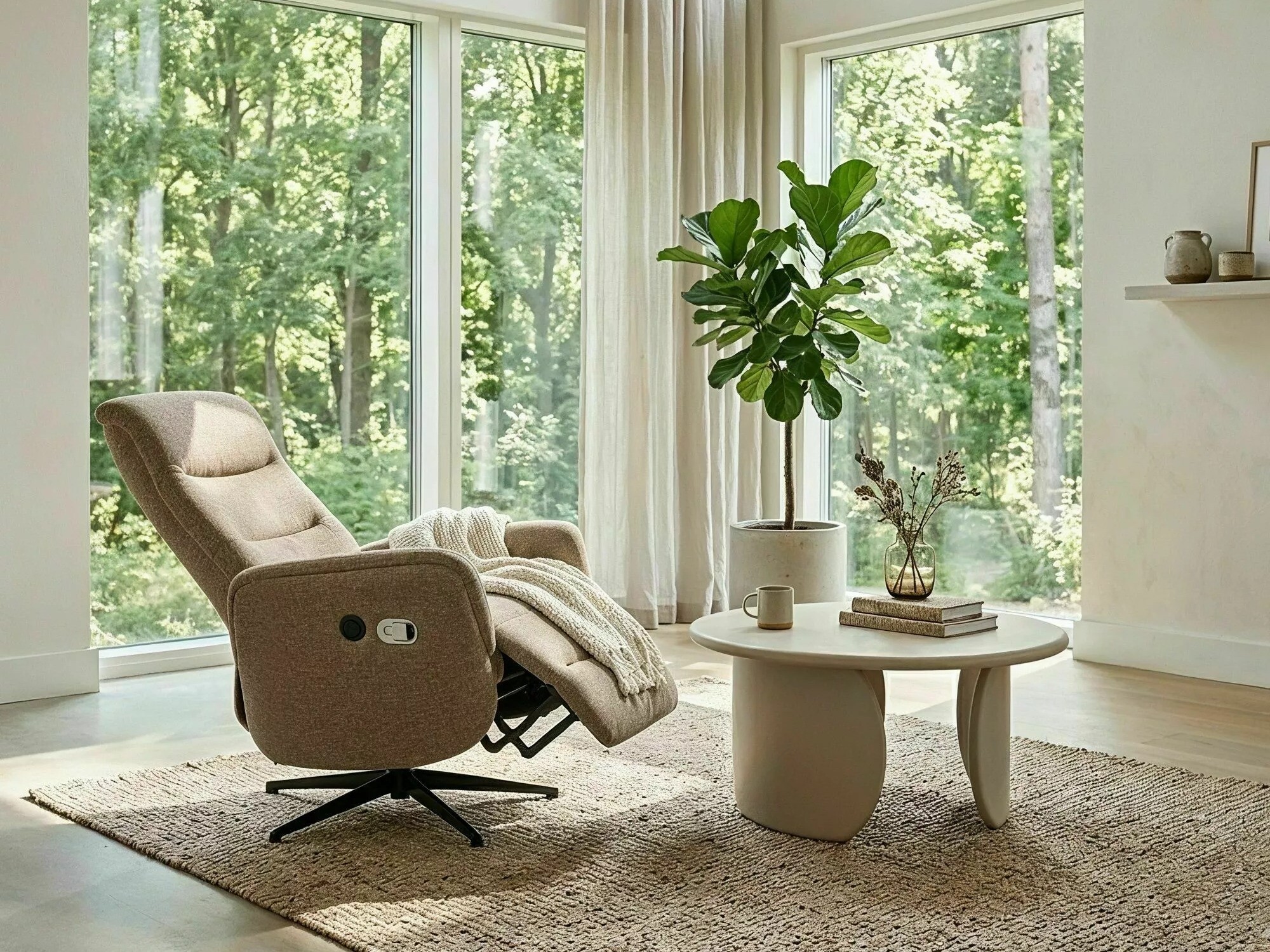 Mesa de centro Detroit 1070 (Bege)