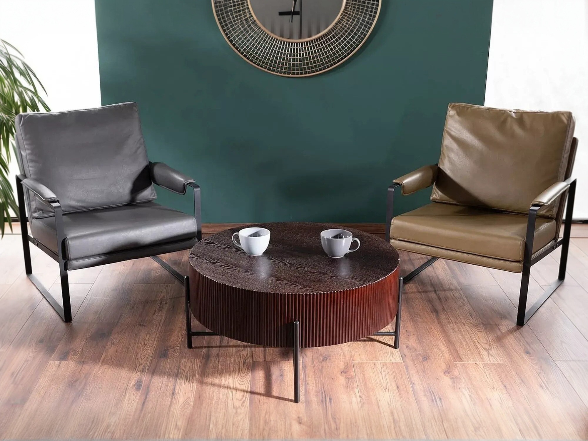 Mesa de centro Detroit 1071 (Nogueira escura)