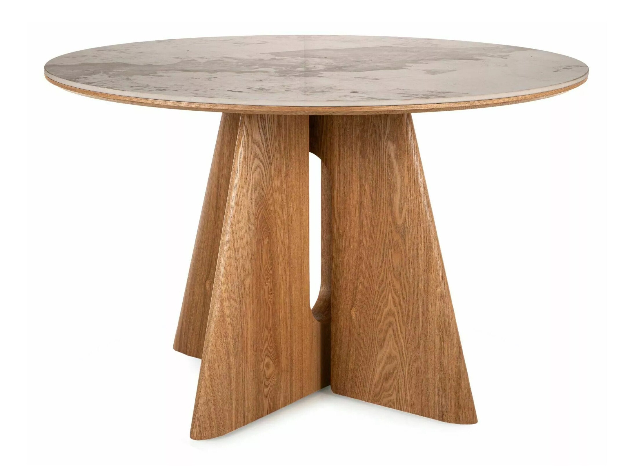 Mesa Detroit 1073 (Padrão de pedra + Carvalho)