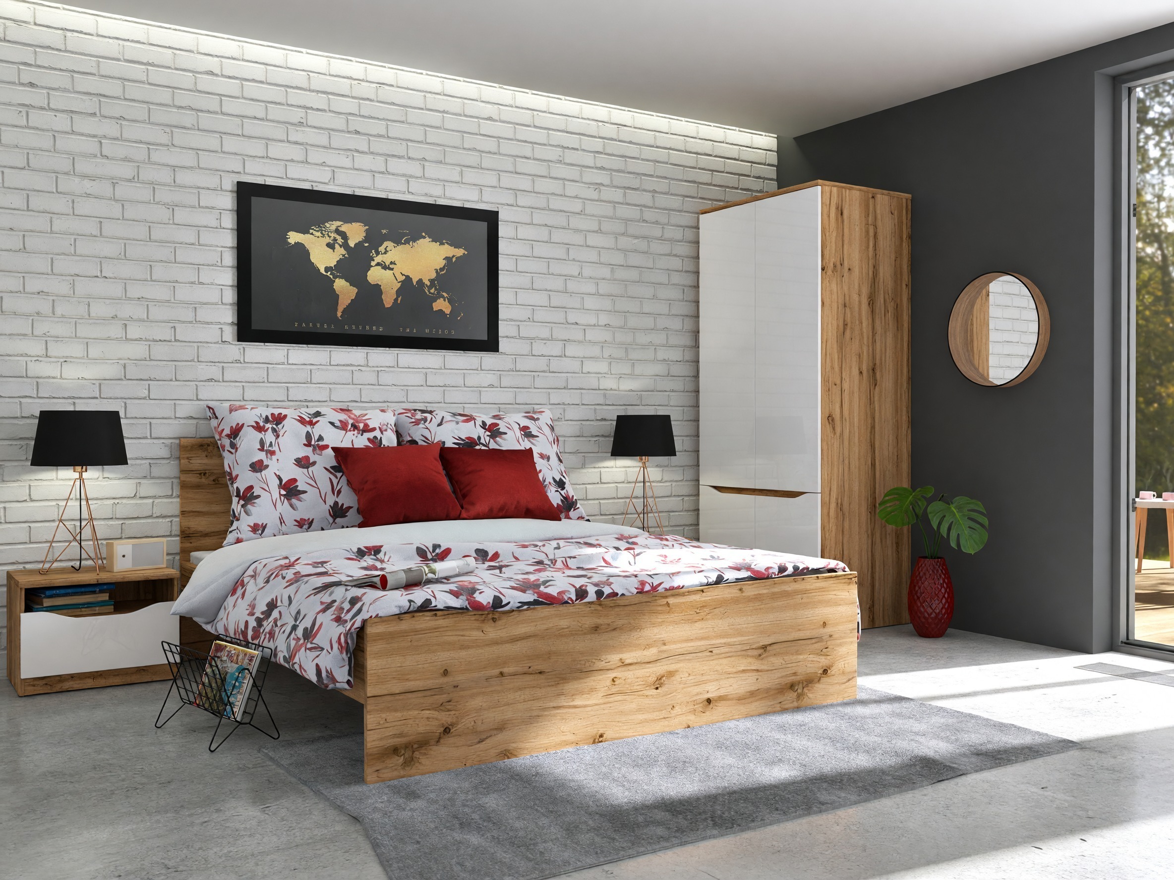 Conjunto para quarto Avifera 123