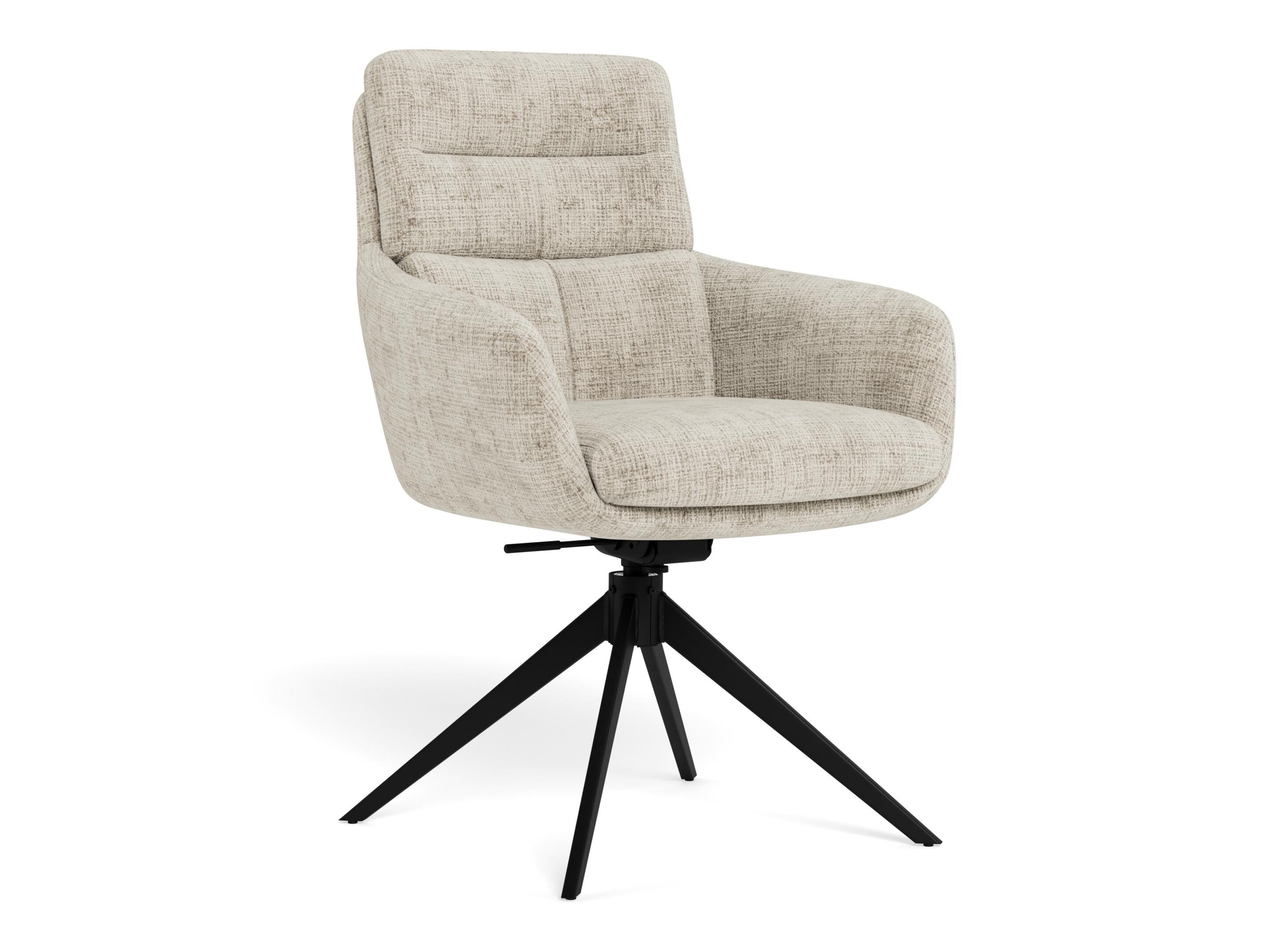 Cadeira Norsica 1034 (Bege + Preto)