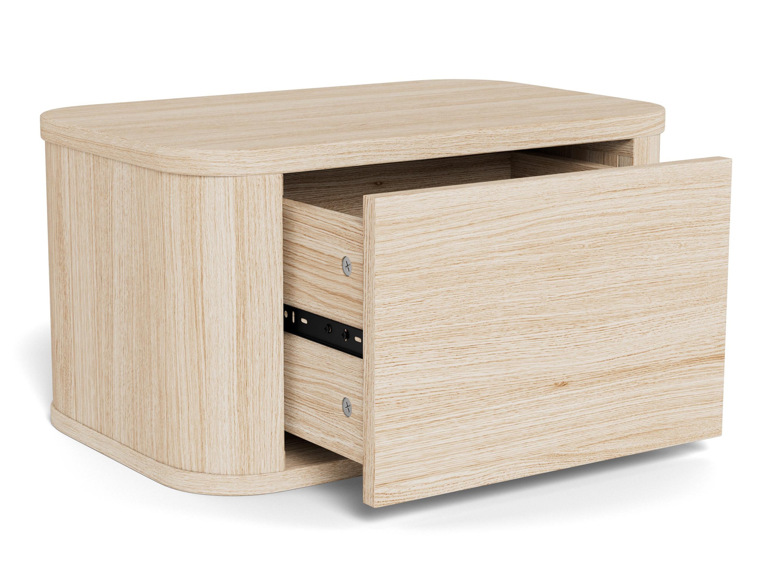 Mesa de cabeceira Norsica 1106 (Carvalho claro)