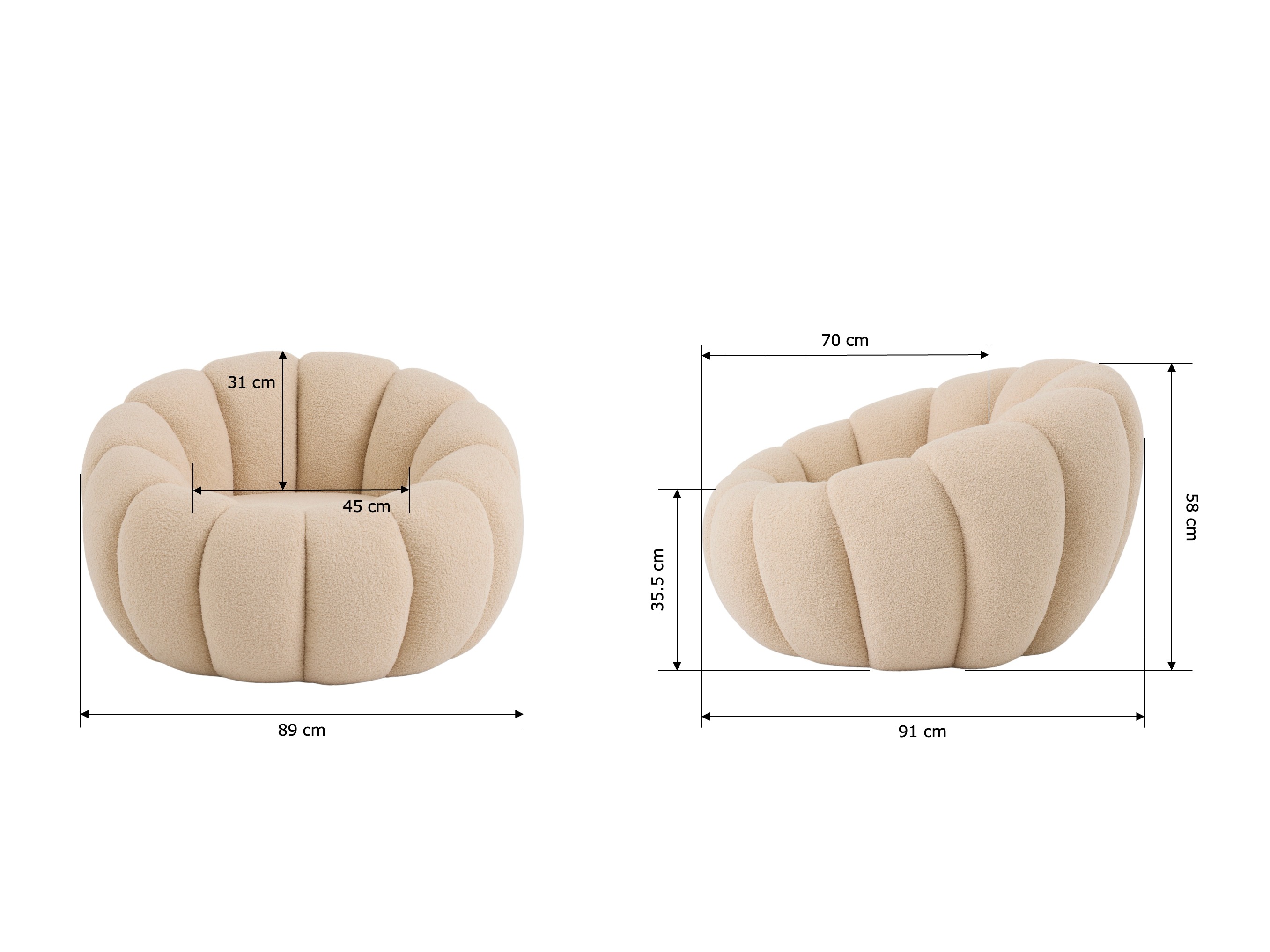 Poltrona Comfivo Luxas