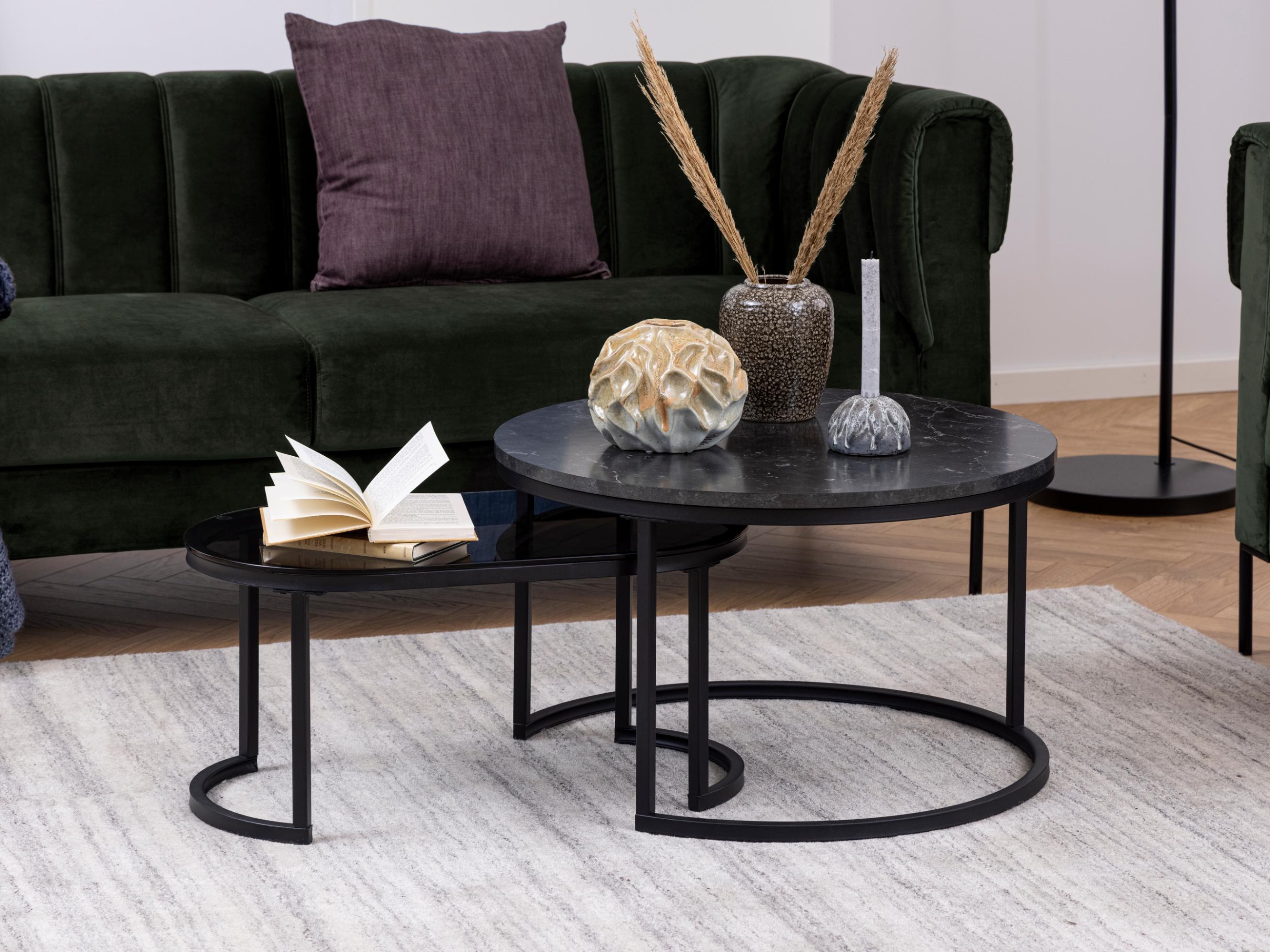 Conjunto de mesa de centro Norsica 381