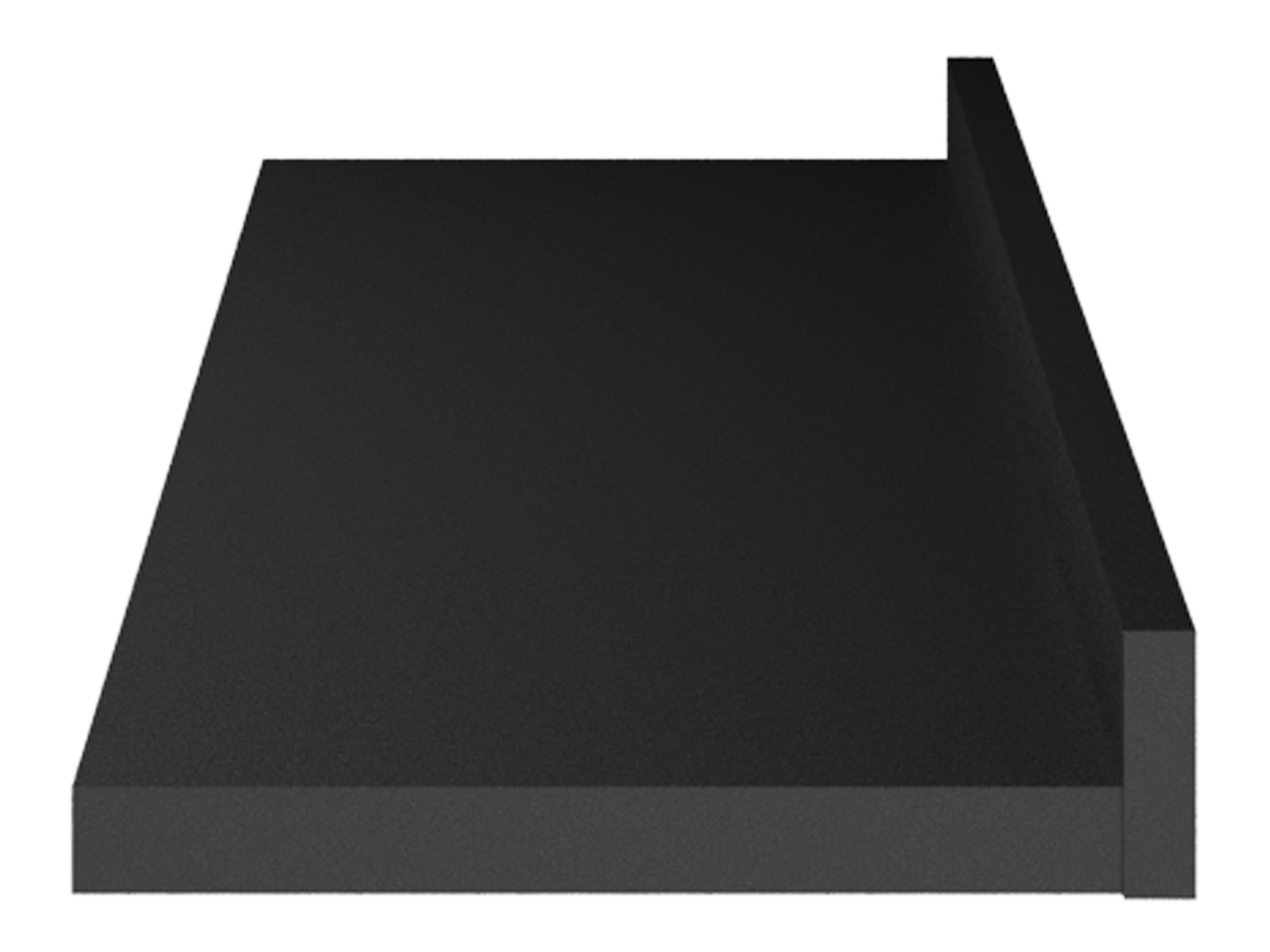Estante de parede Talevaro 100 (Preto)
