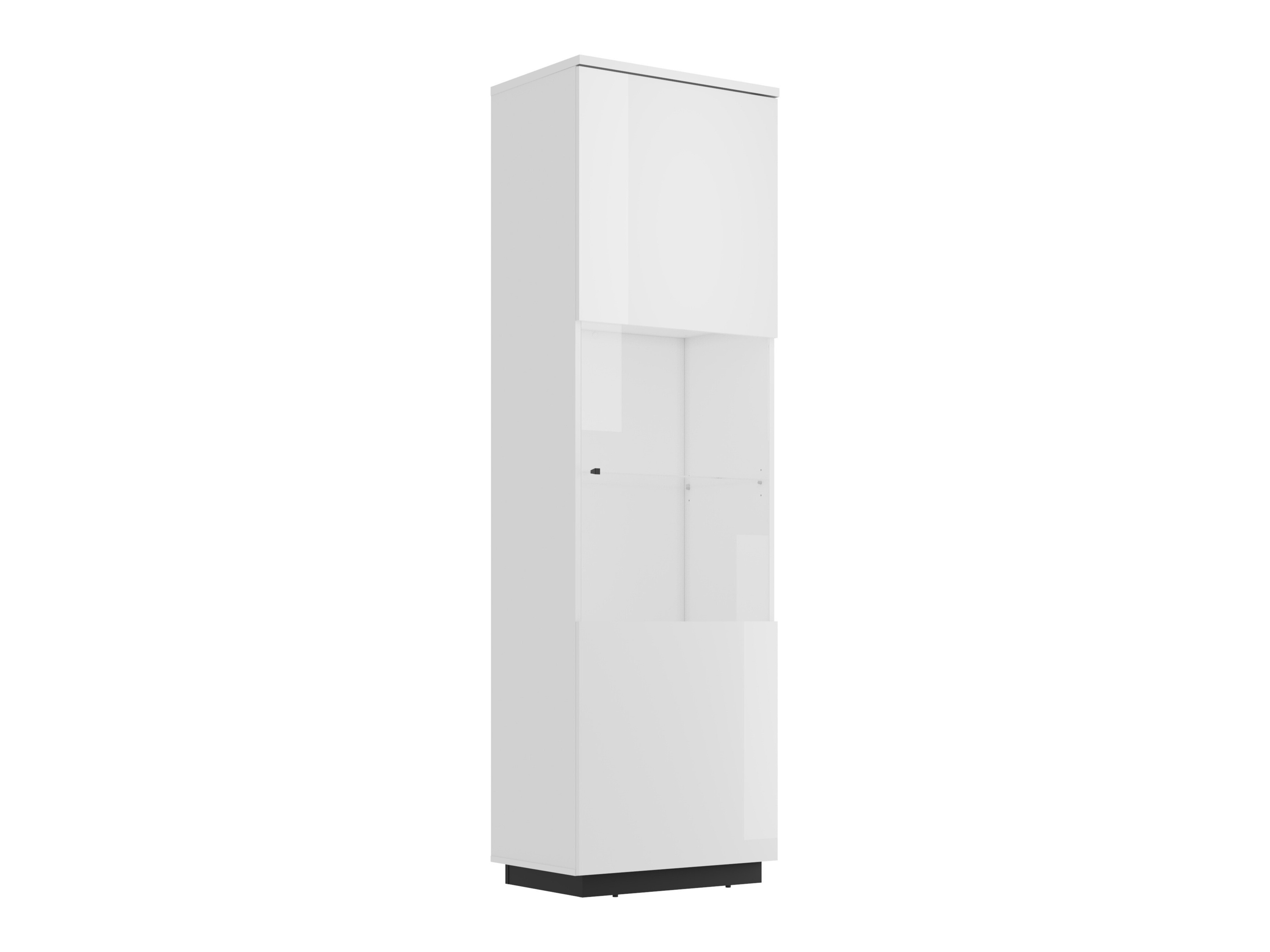 Estante Talevaro 101 (Branco + Branco brilhante)