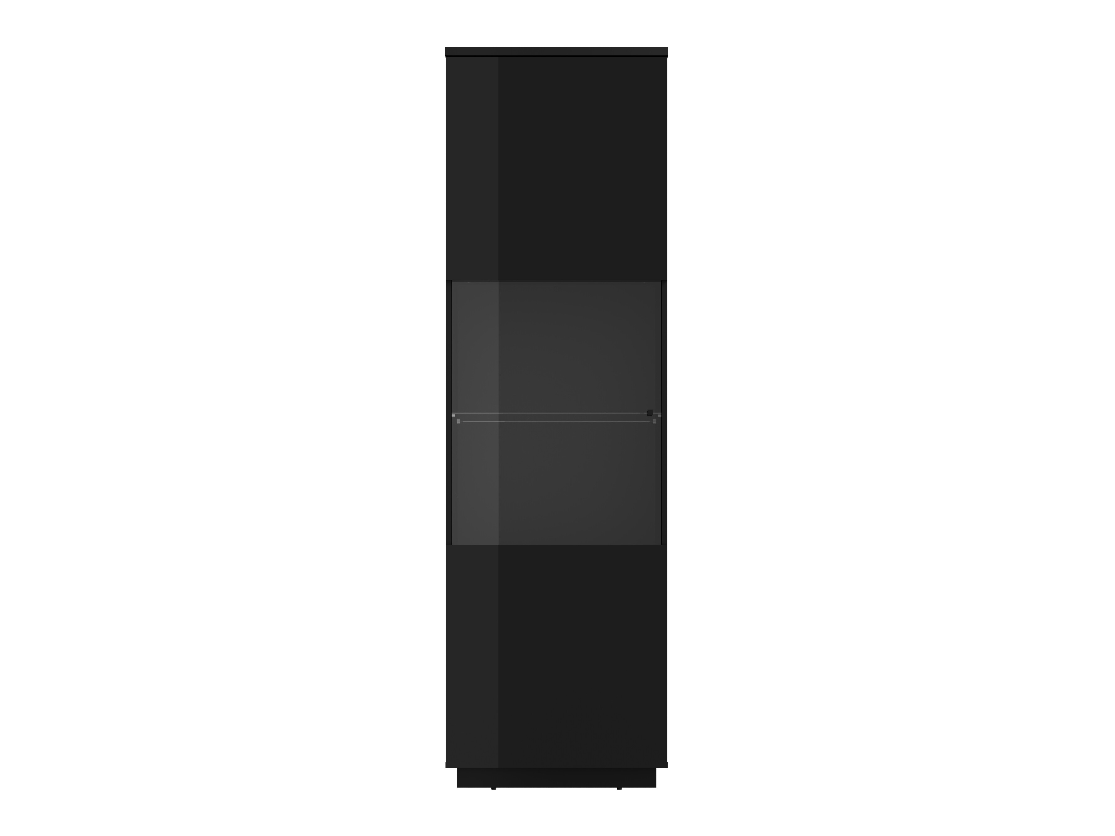 Estante Talevaro 101 (Preto + Preto brilhante)