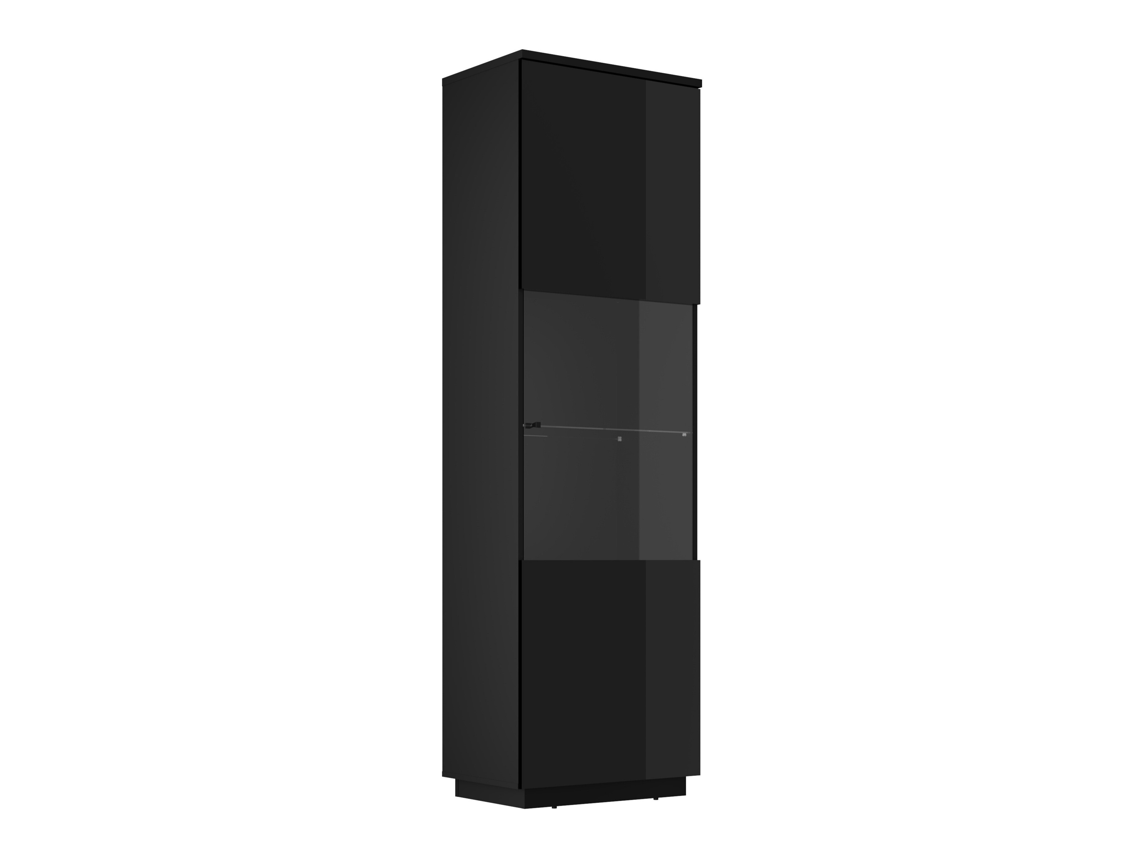 Estante Talevaro 101 (Preto + Preto brilhante)