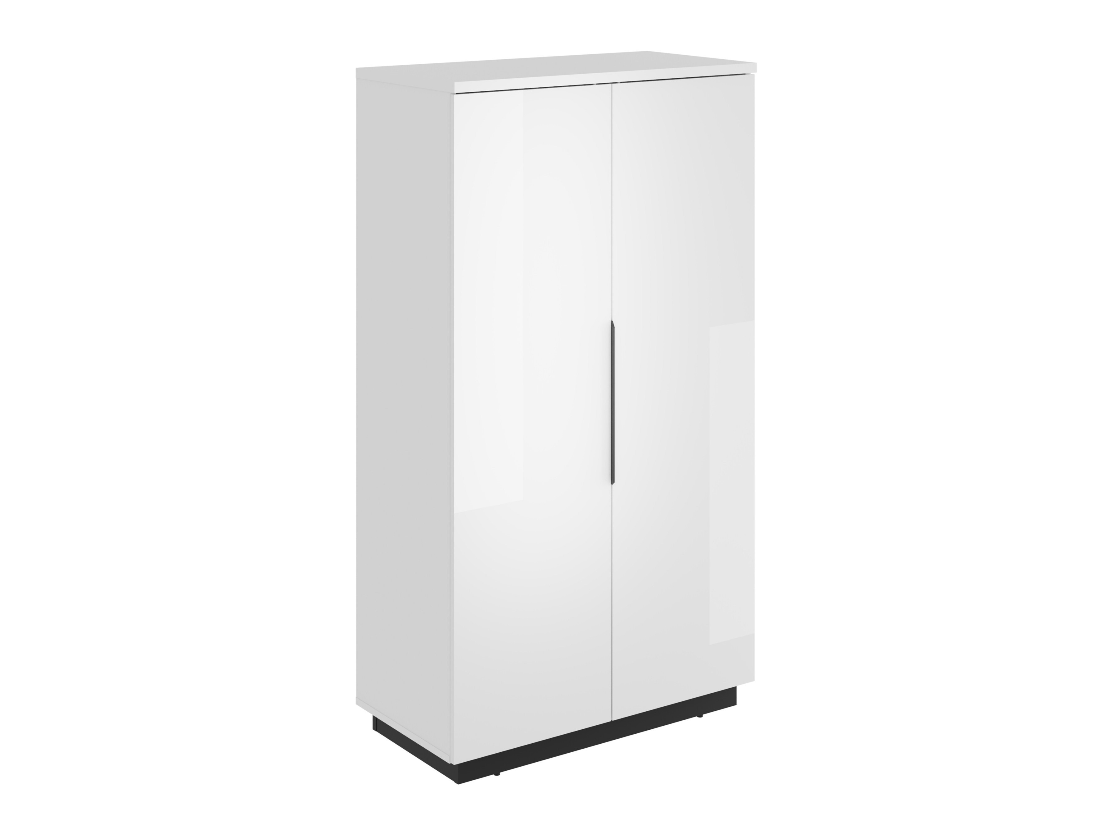 Estante Talevaro 104 (Branco + Branco brilhante)