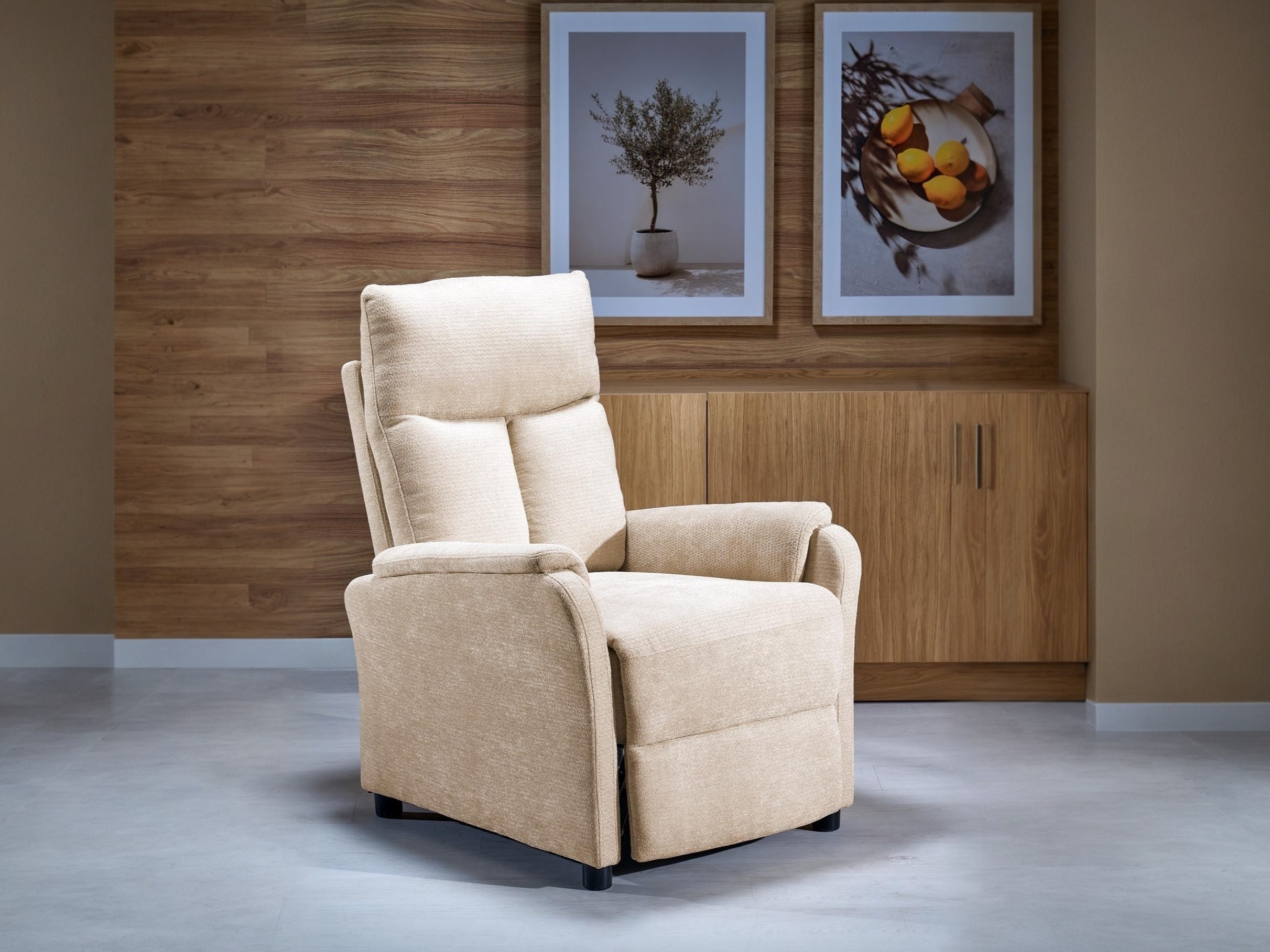 Poltrona reclinável Houston 2229 (Bege)
