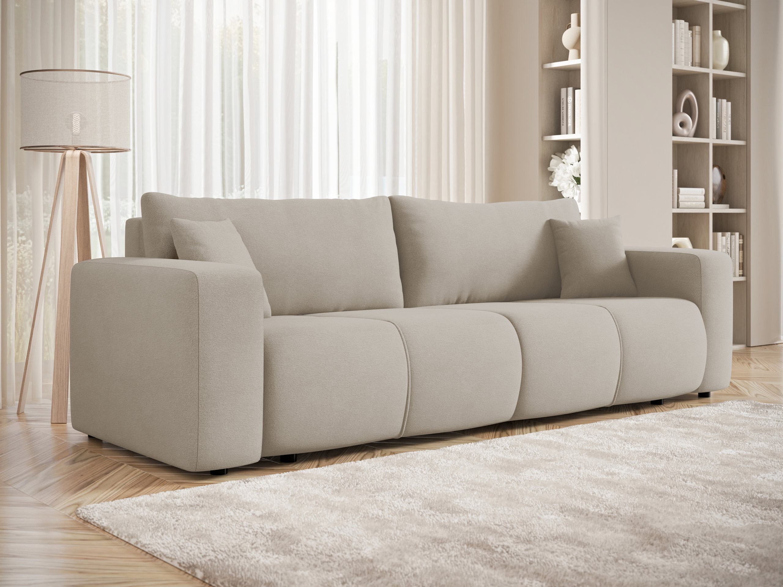 Sofá-cama Comfivo Laurus (Velo 623)