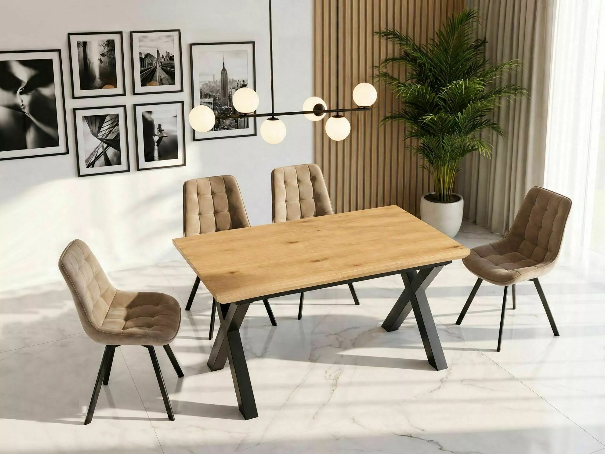 Mesa Detroit 1078 (Carvalho)