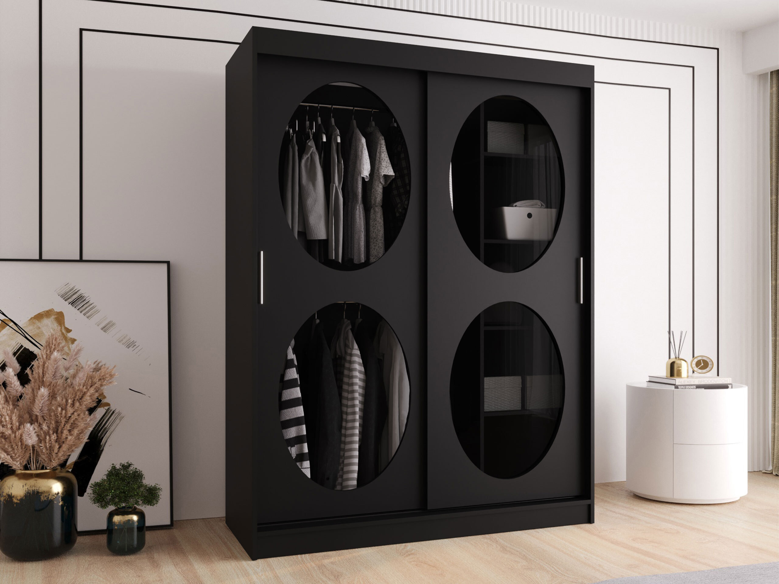 Roupeiro Hartford 527 (Preto)