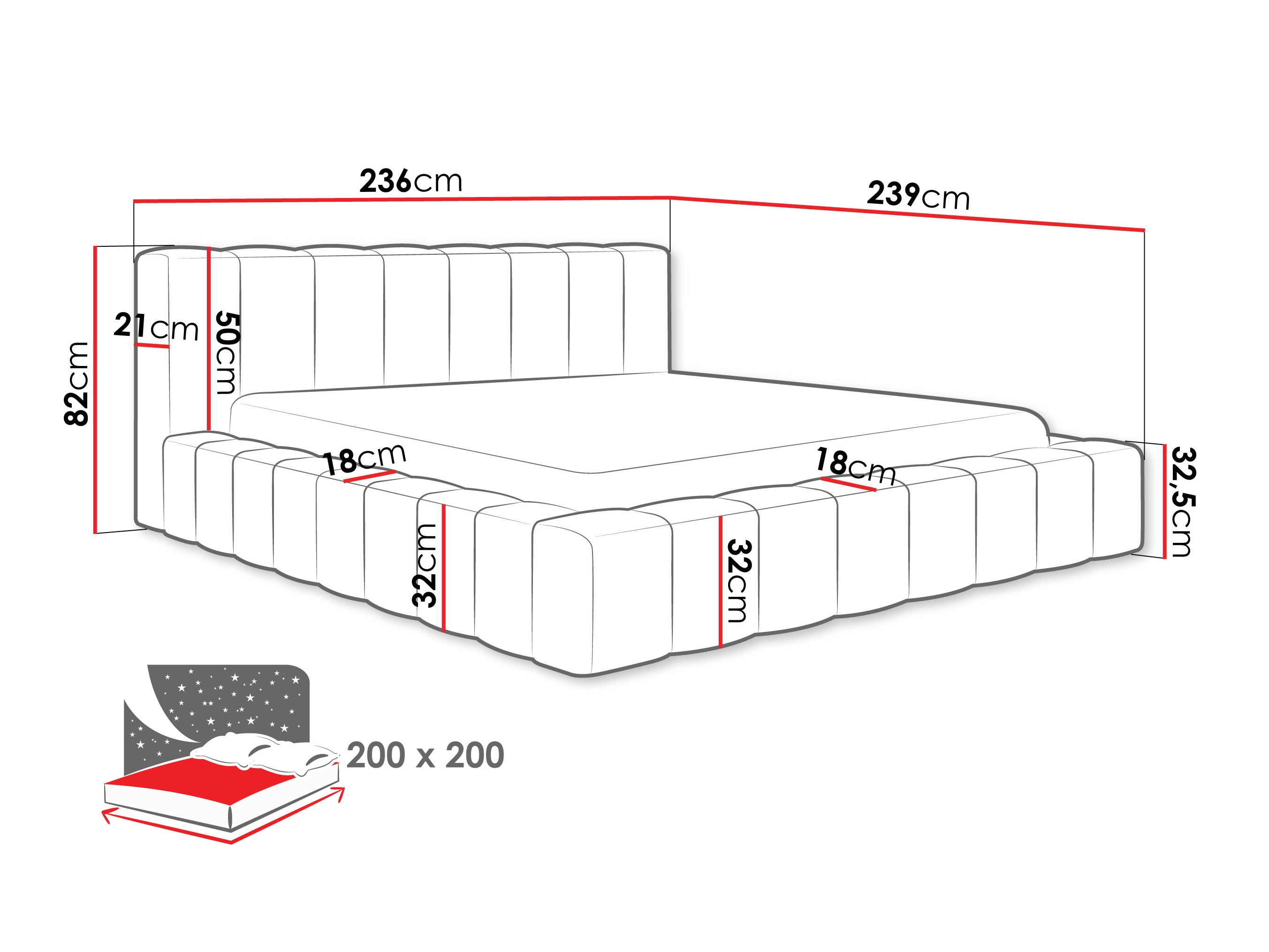 Cama SP7383