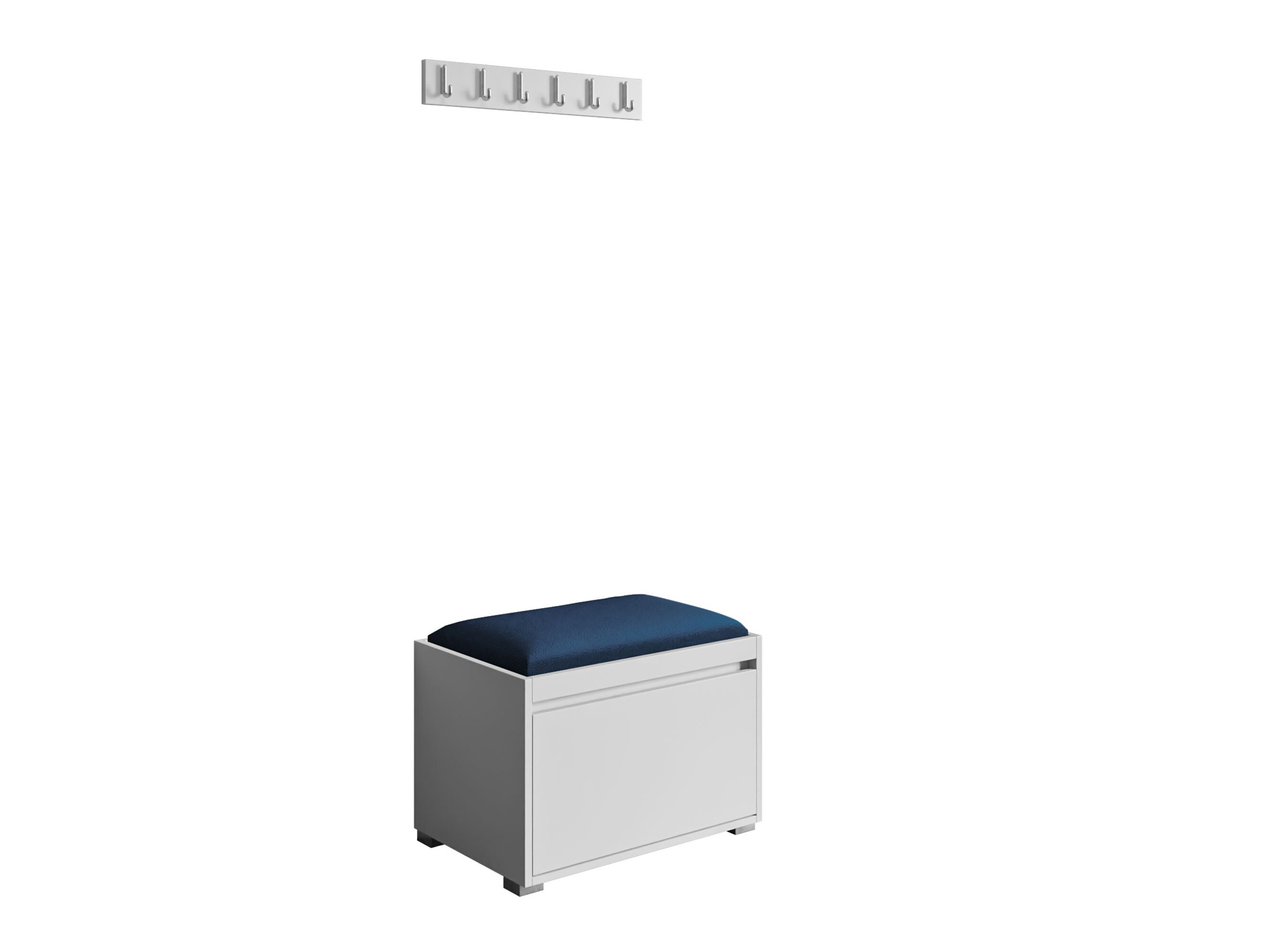 Conjunto para corredor Comfivo Pinus VIII (Branco + Polo 891)