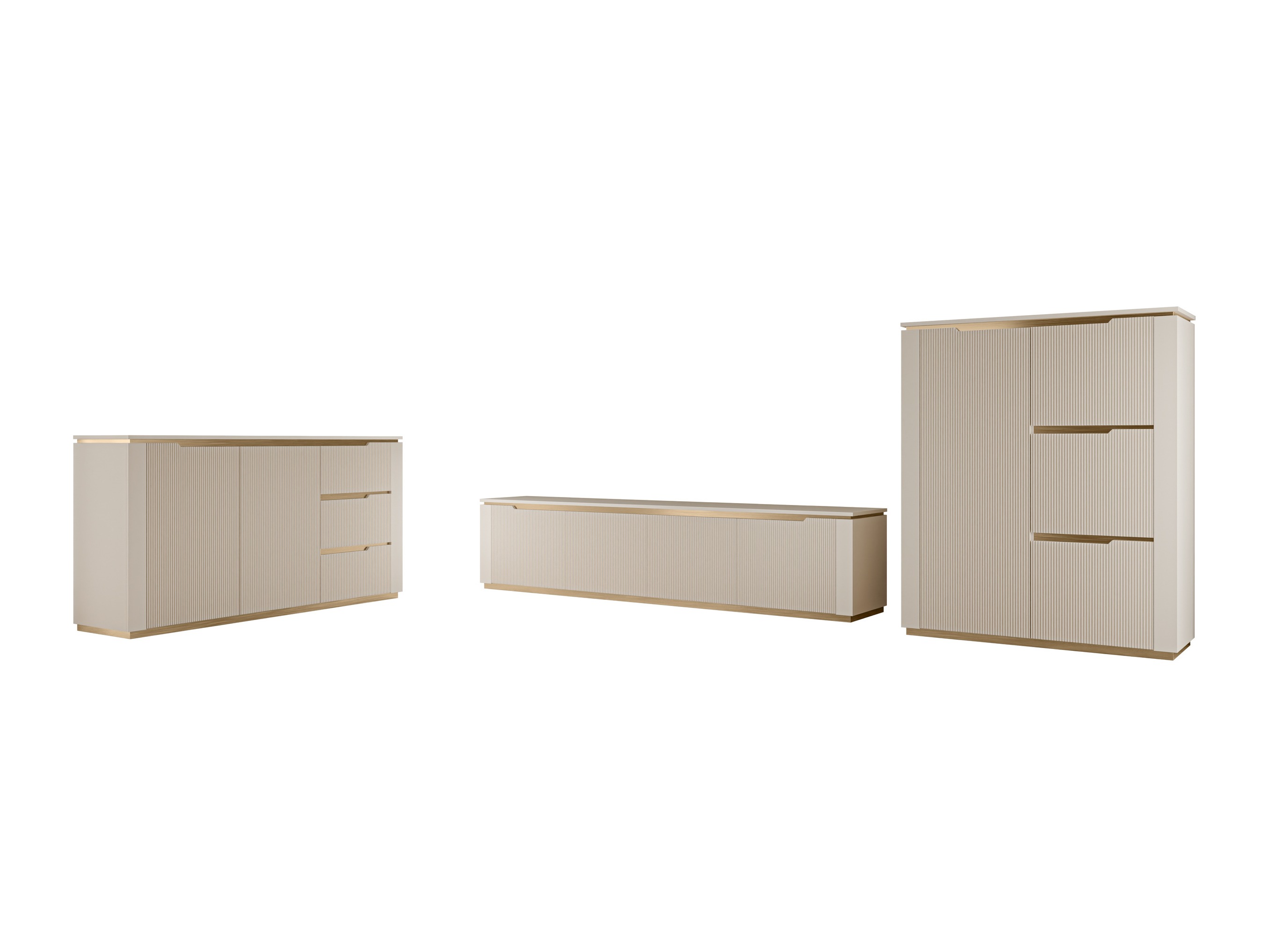 Conjunto para sala de estar Comfivo Ovitas