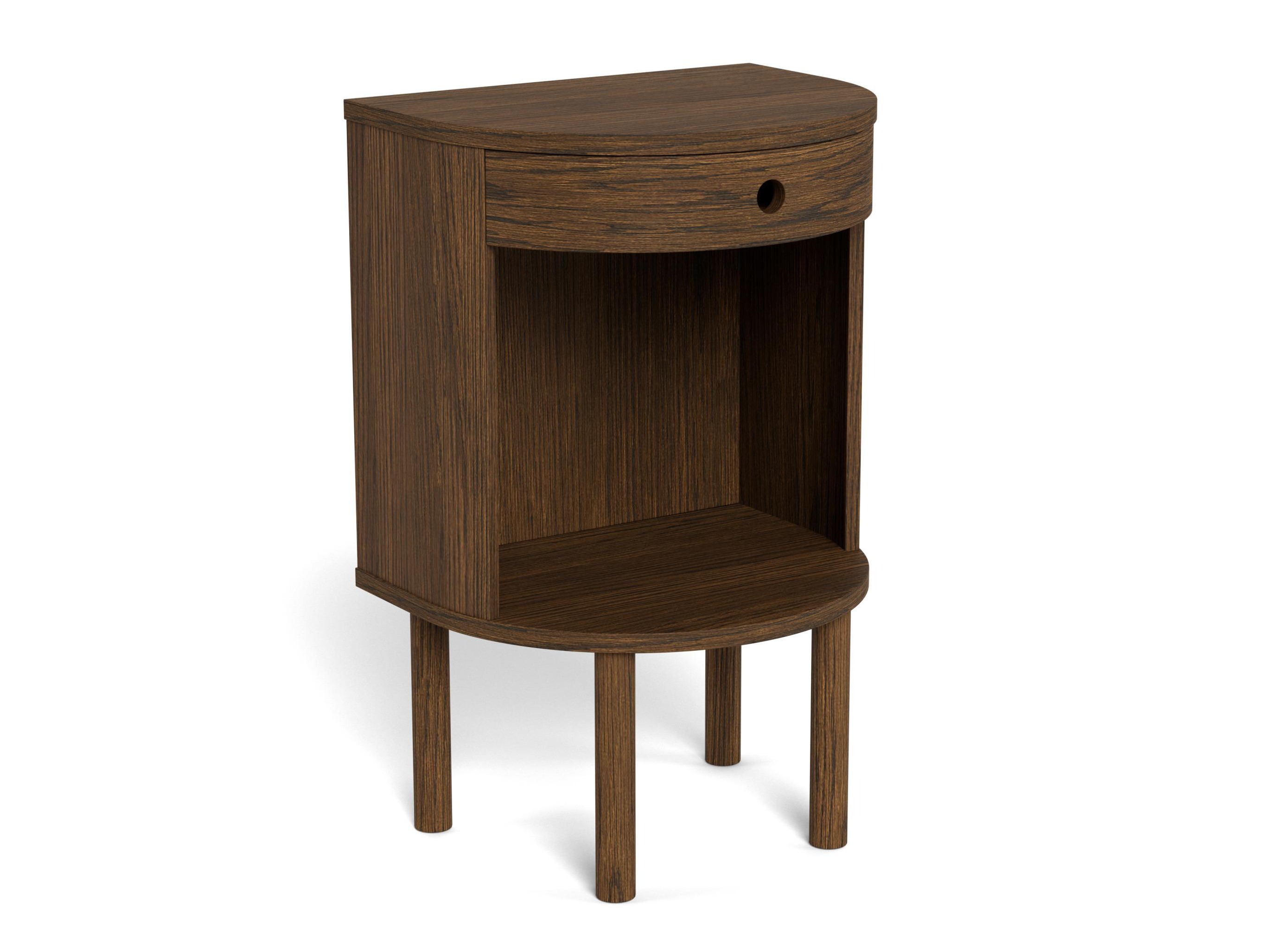 Mesa de cabeceira Norsica 987 (Carvalho escuro)